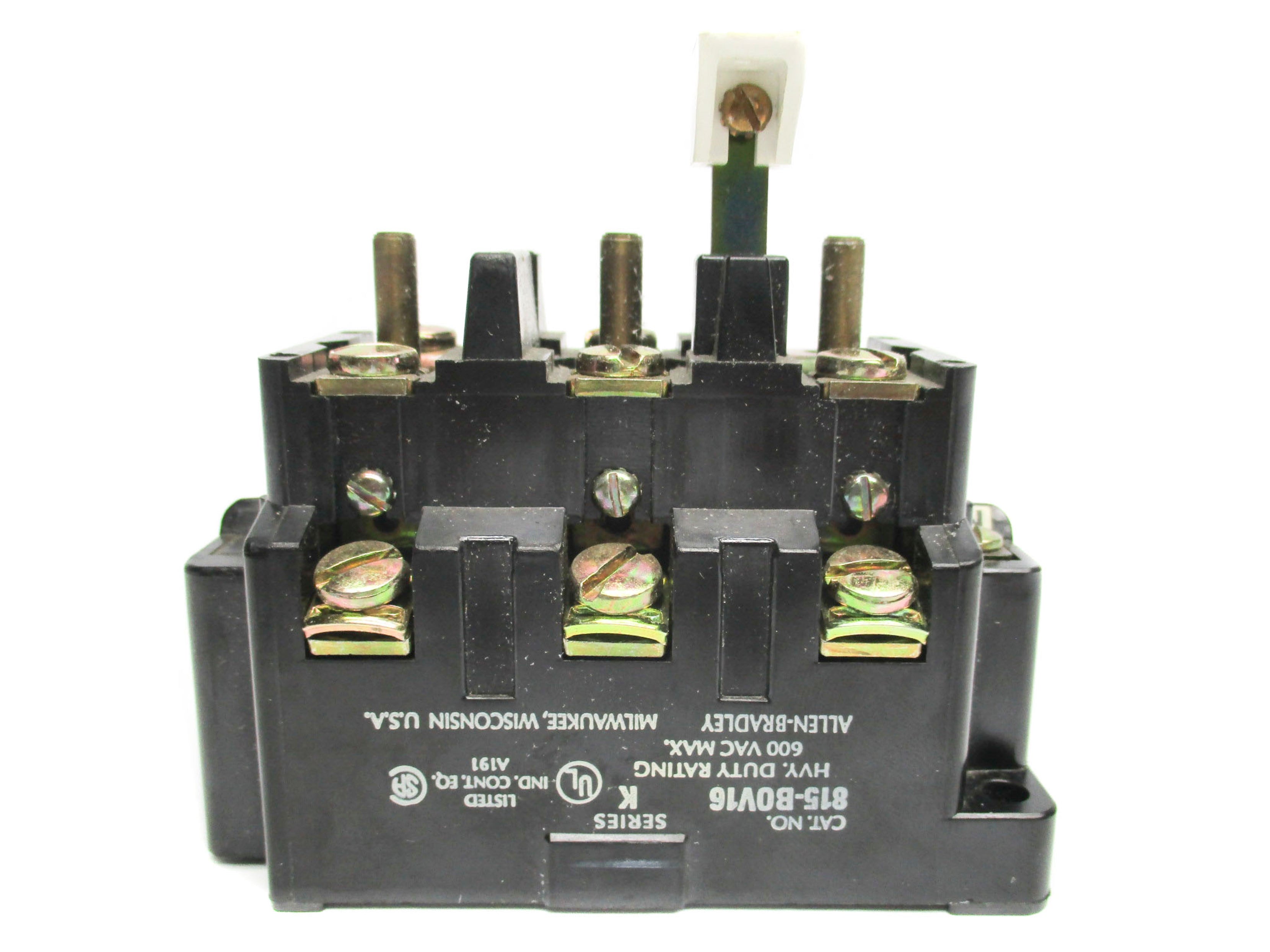 INDUSTRIAL SPARE PART 815-B0V16 SER. K 600VAC (AS PICTURED) NSNP