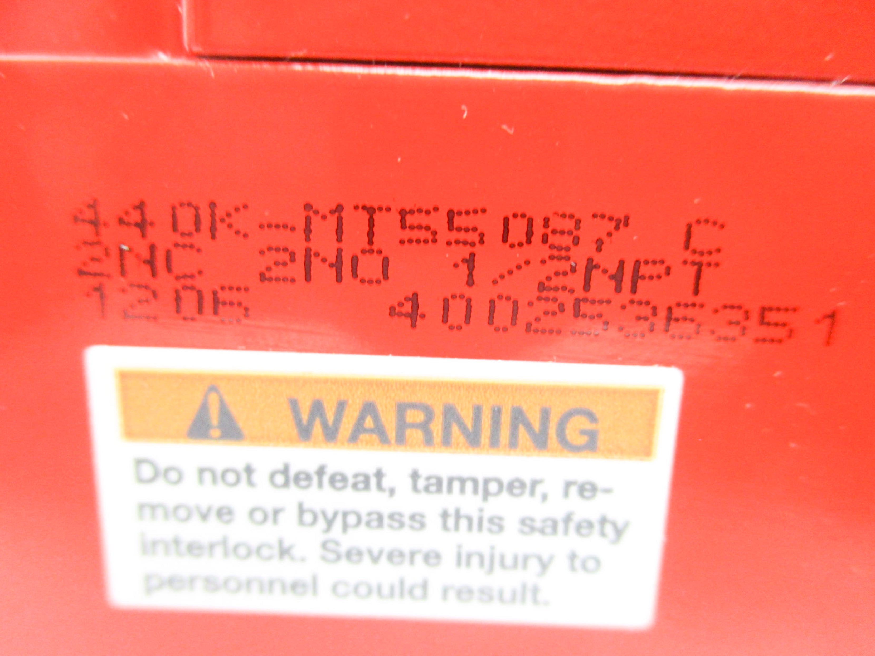 ALLEN BRADLEY 440K-MT55087 SER. C NSNP