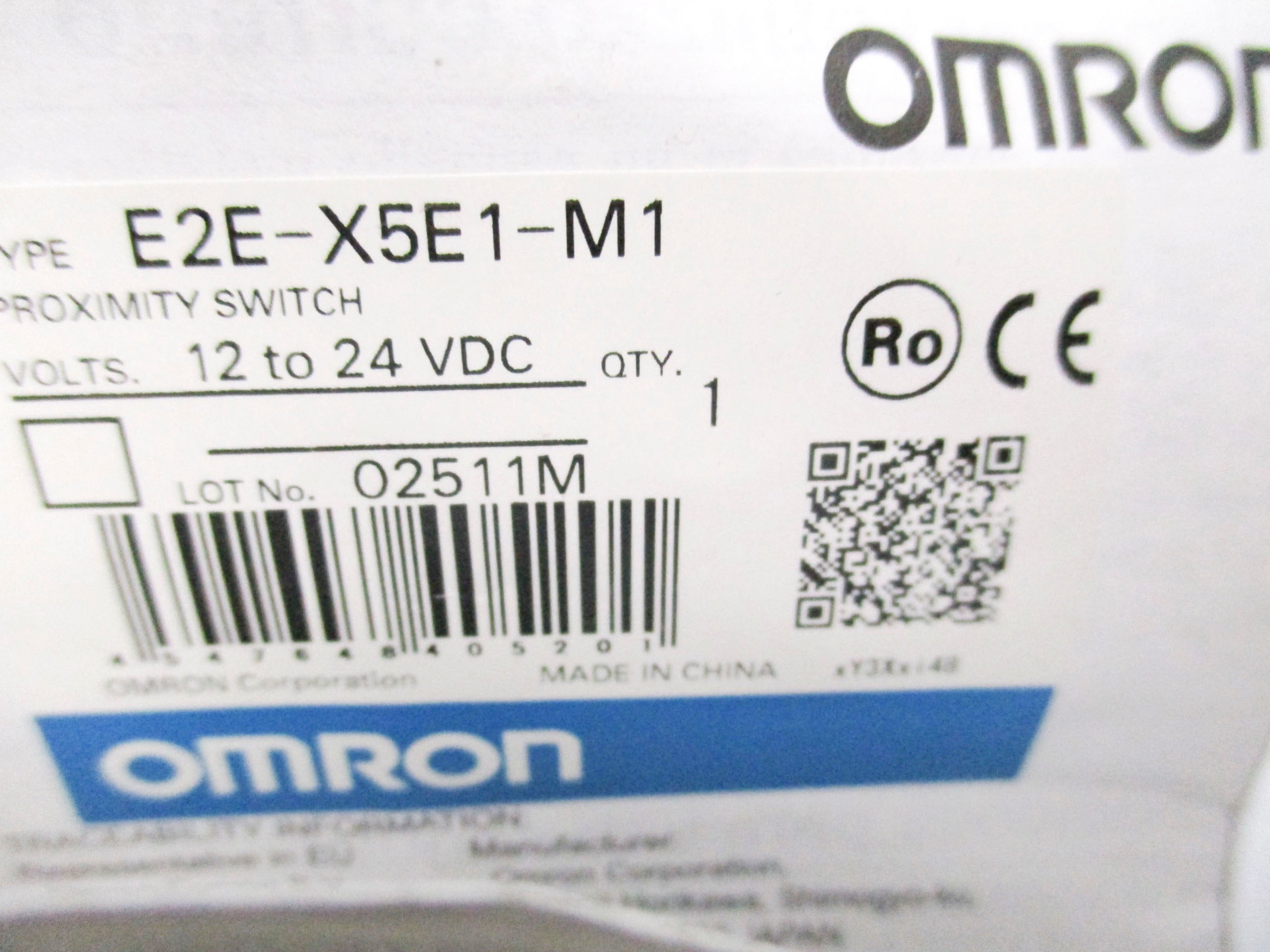 OMRON E2E-X5E1-M1 12-24VDC NSNP