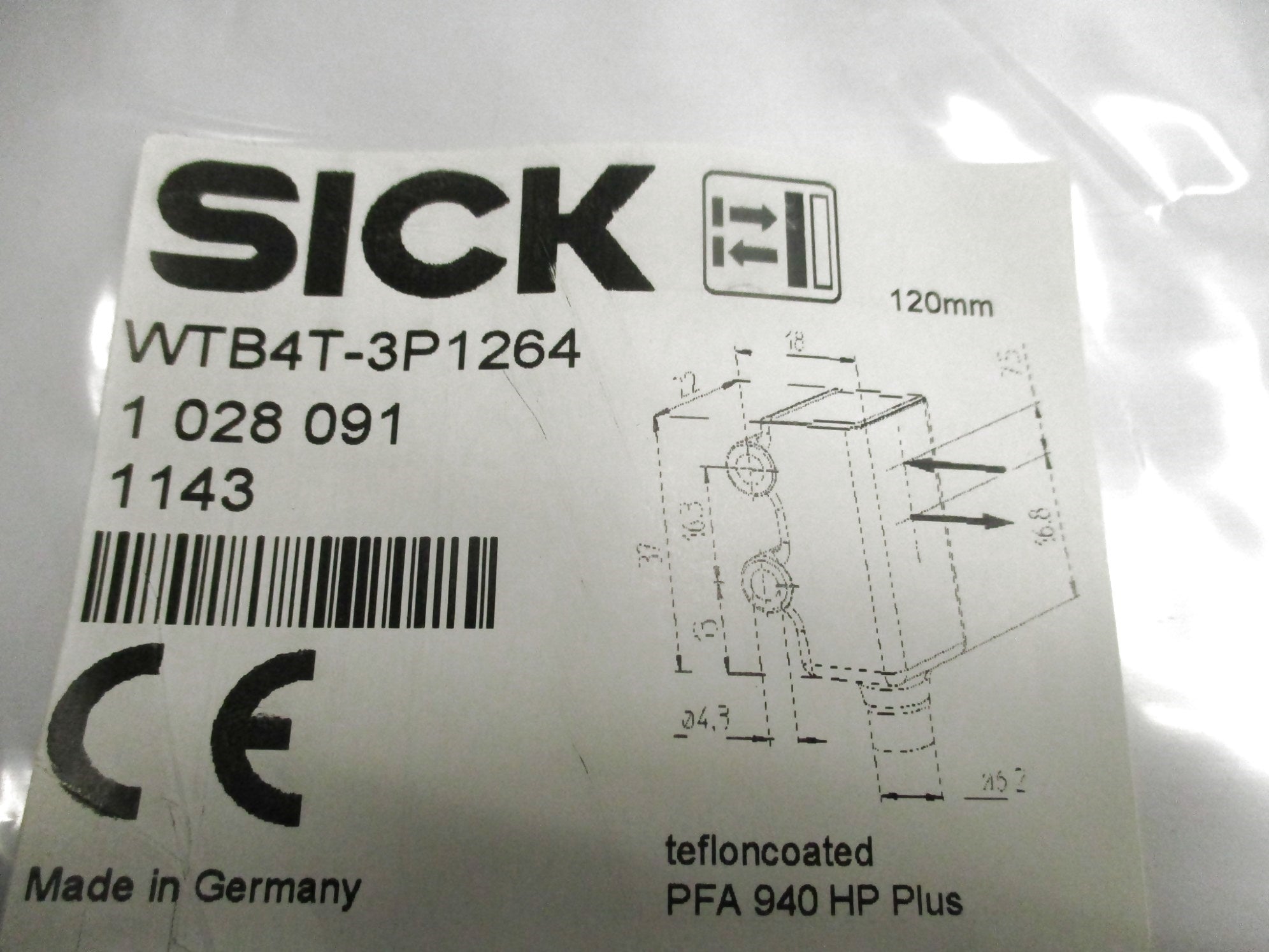 SICK WTB4T-3P1264 NSMP