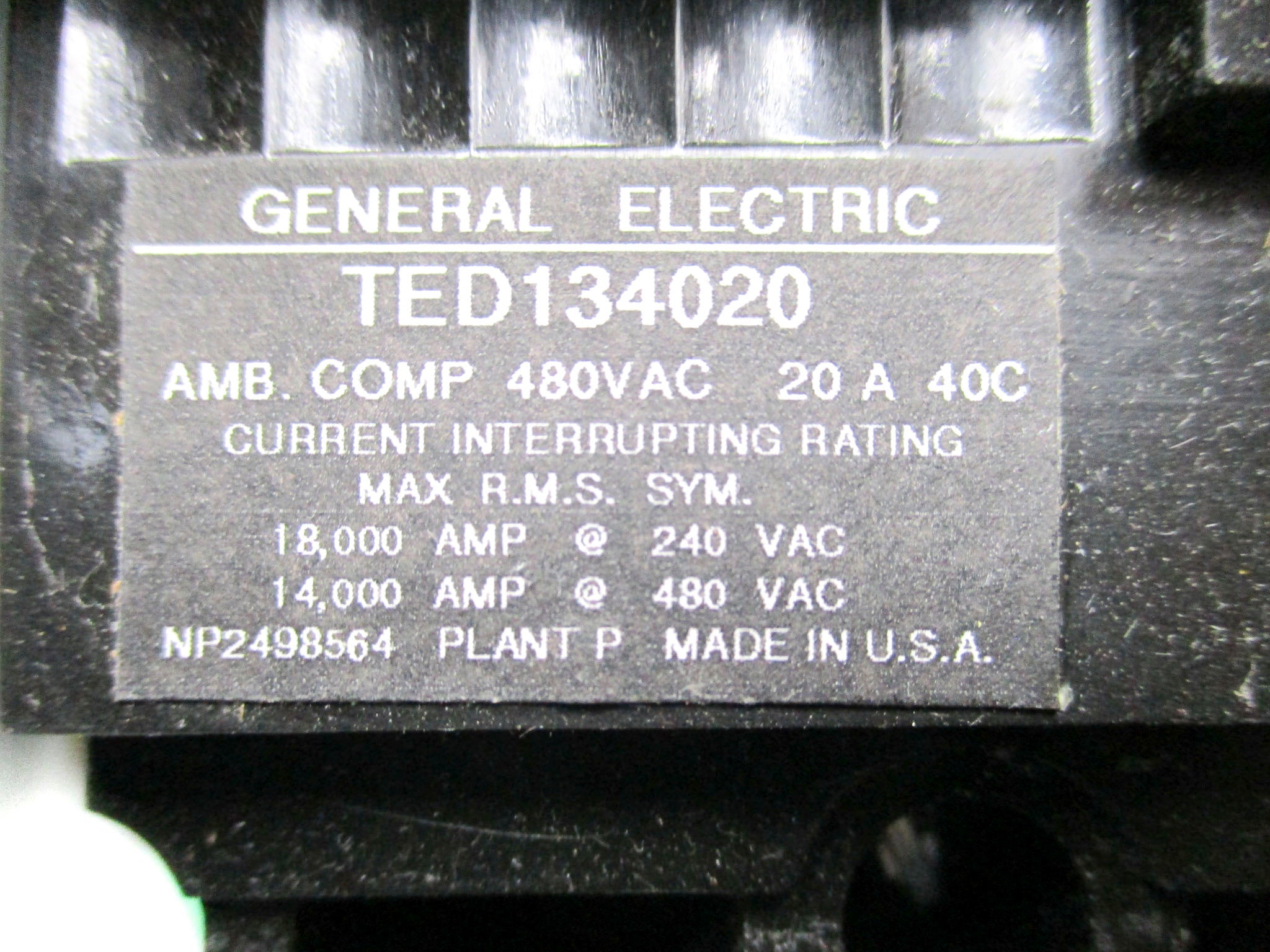 GENERAL ELECTRIC SB47ED4G (AS PICTURED) UNMP