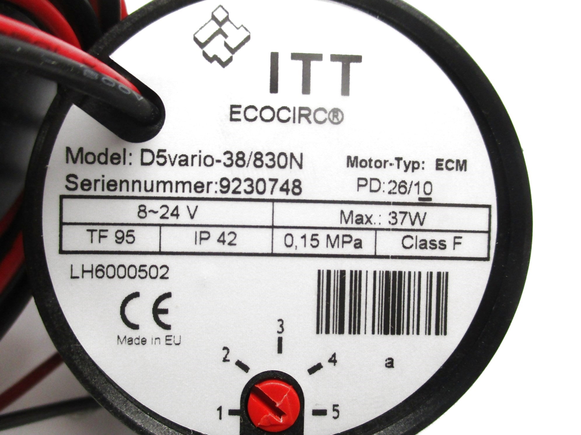 ITT D5VARIO-38/830N NSNP