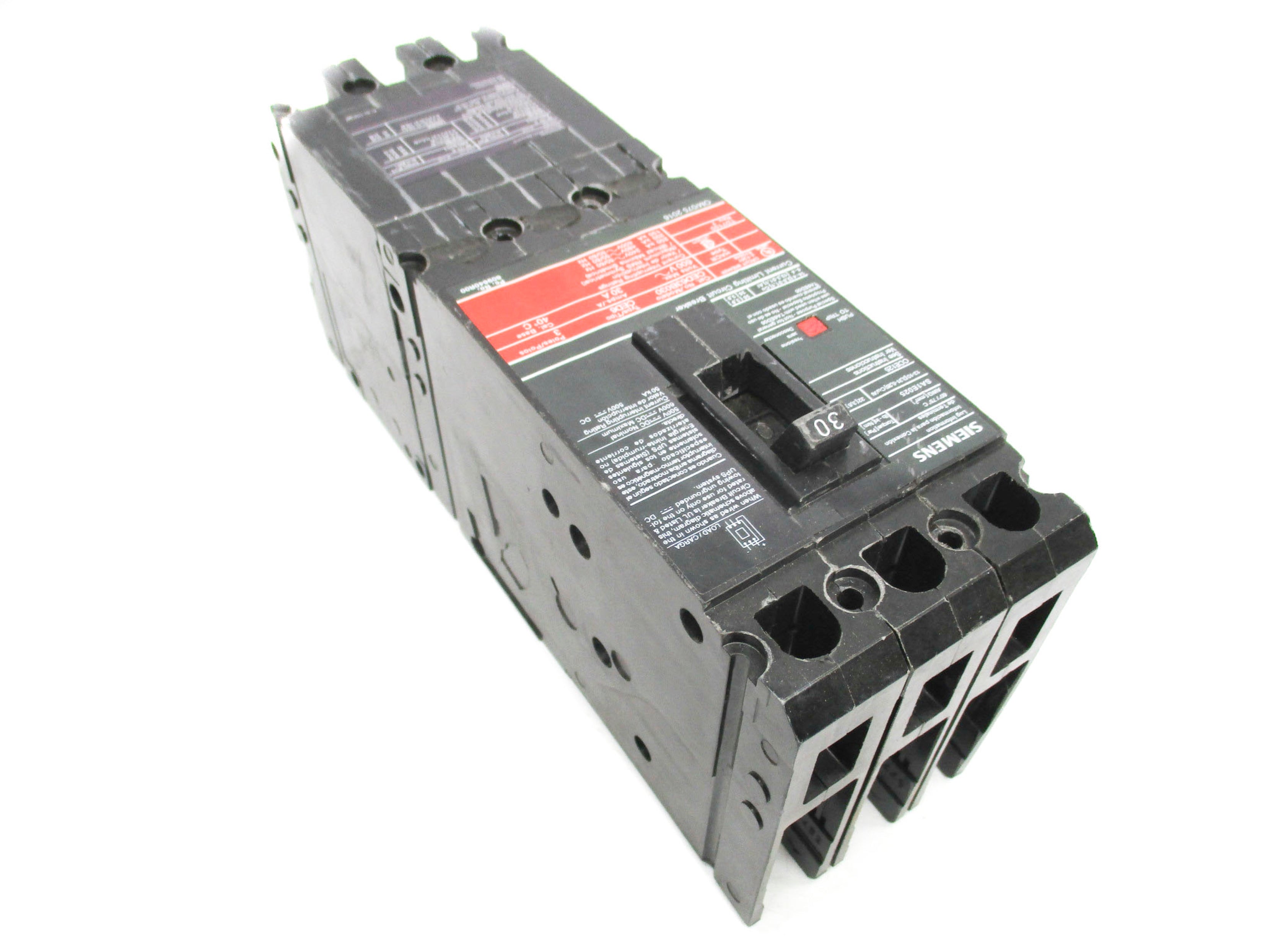 SIEMENS CED63B030 30A 600V (AS PICTURED) UNMP