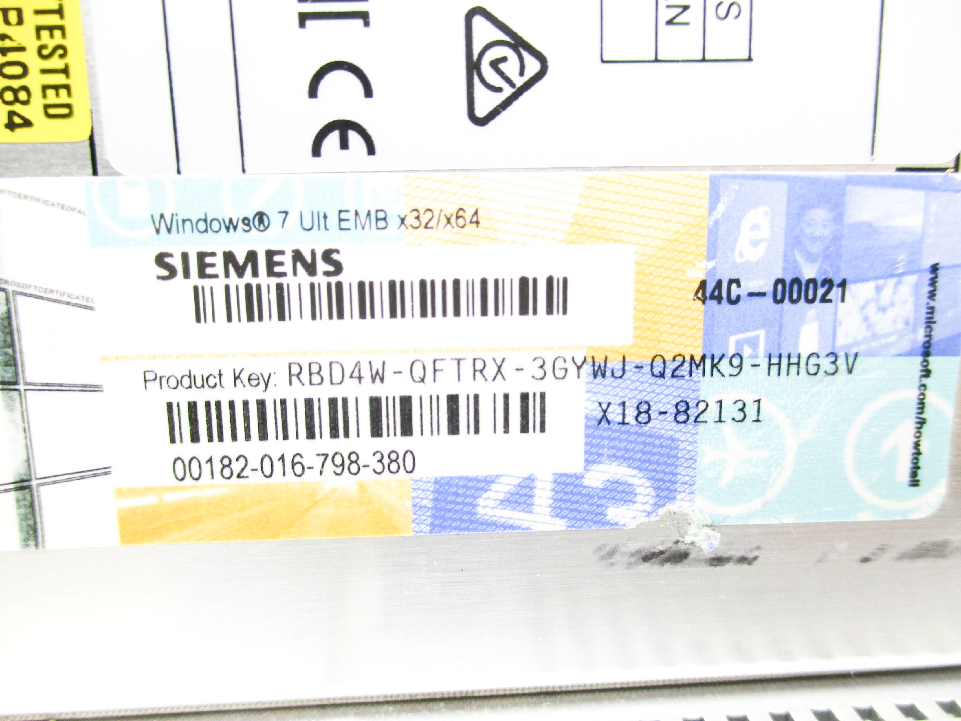SIEMENS 6AV7240-3CC17-0NA3 (AS PICTURED) NSNP