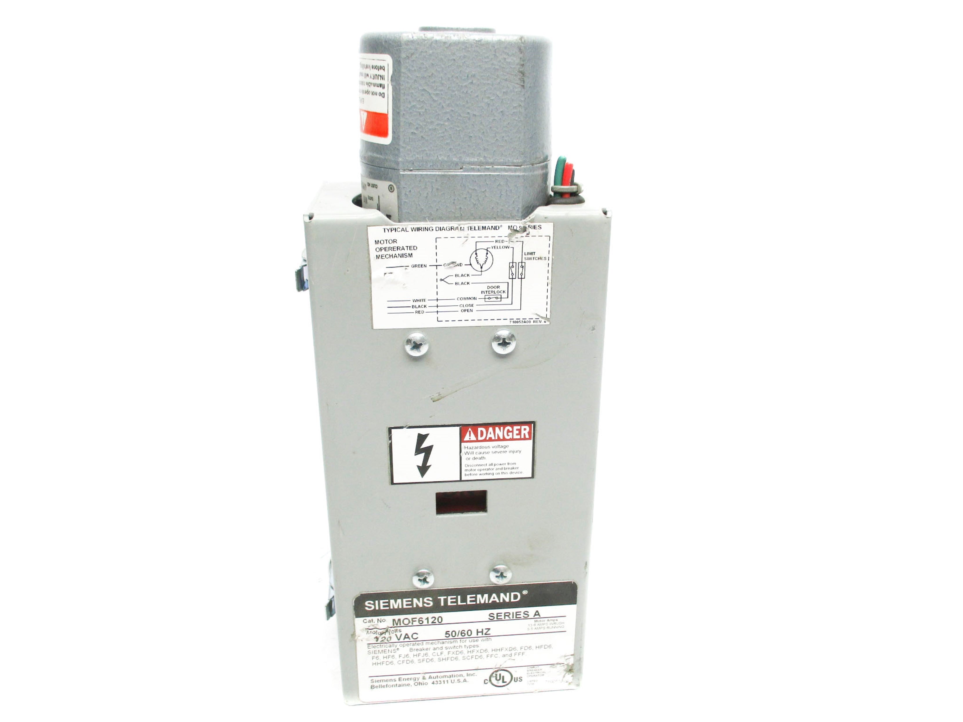 SIEMENS MOF6120 SER. A 120VAC UNMP