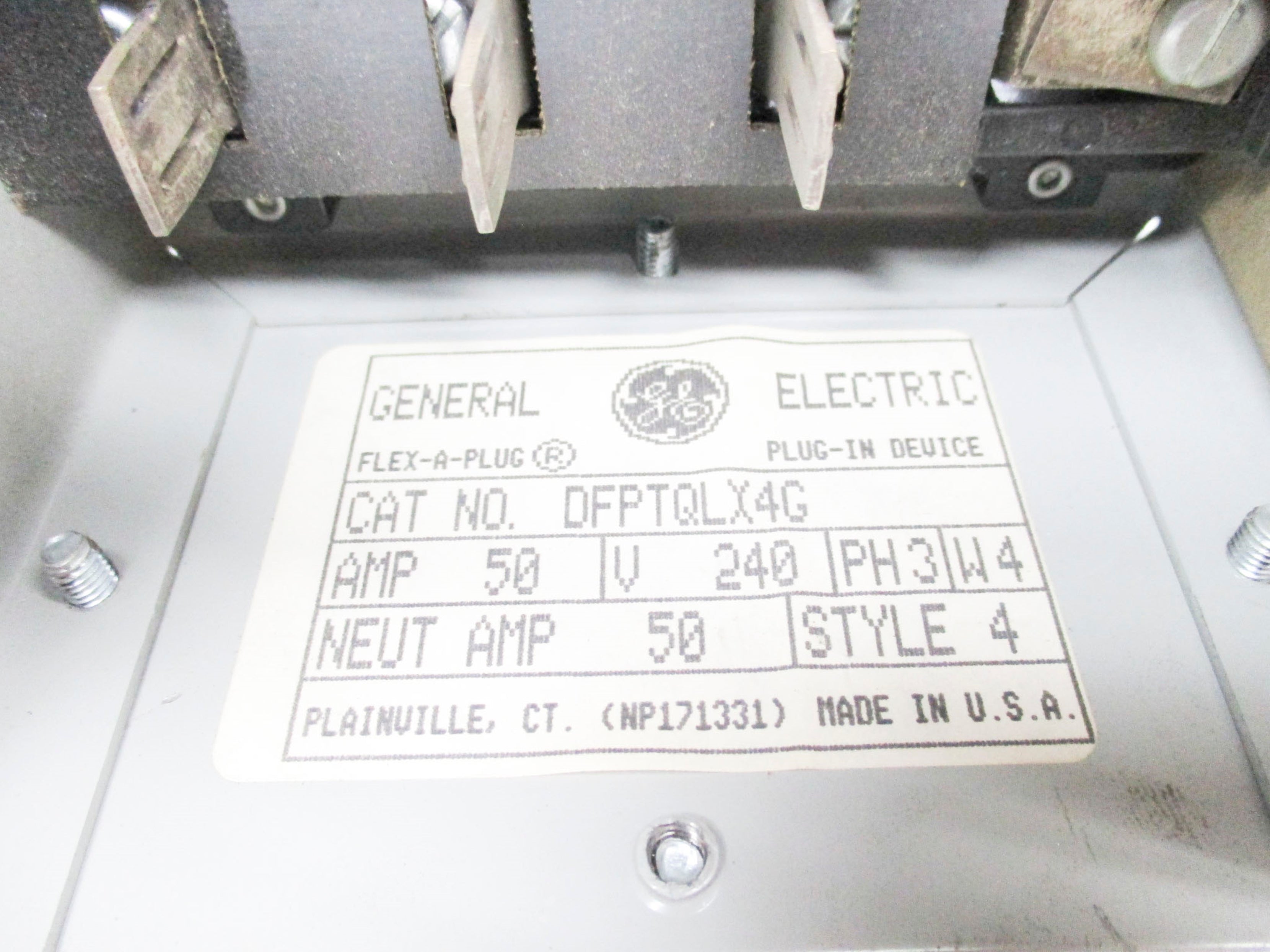 GENERAL ELECTRIC DFPTQLX4G (AS IS) UNMP