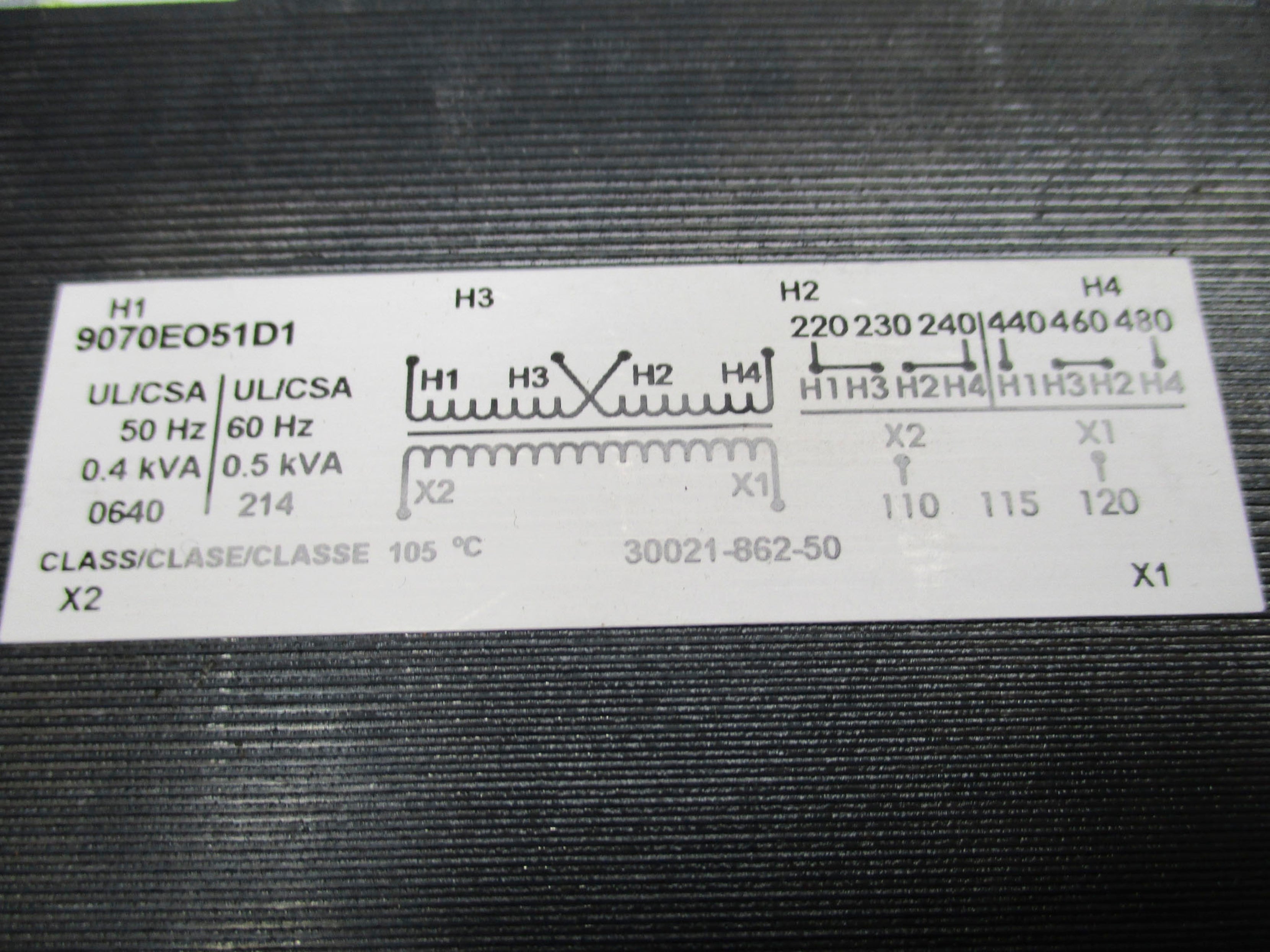 SQUARE D 9070EO51D1 480V NSMP