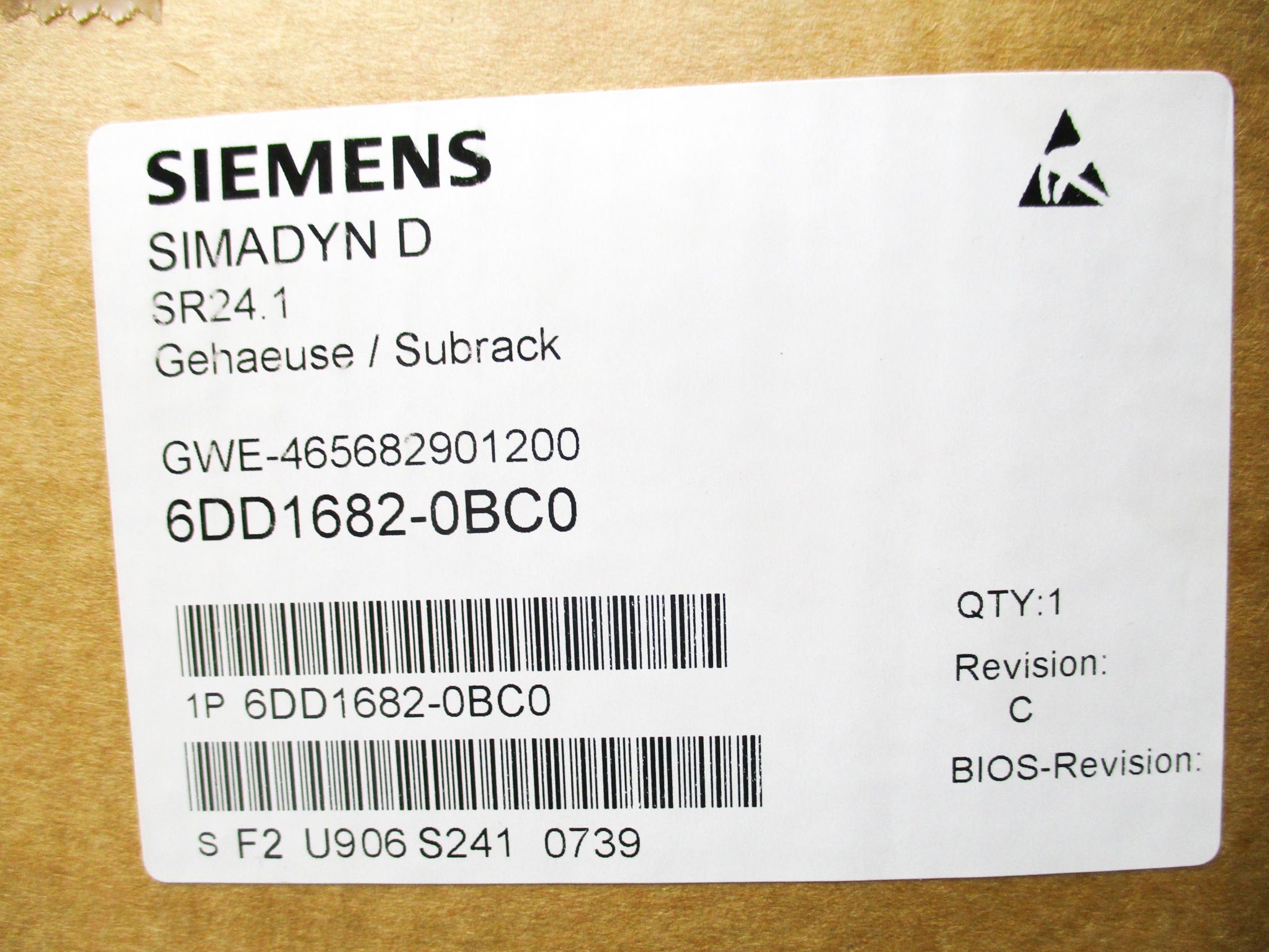 SIEMENS 6DD1682-0BC0 NSMP