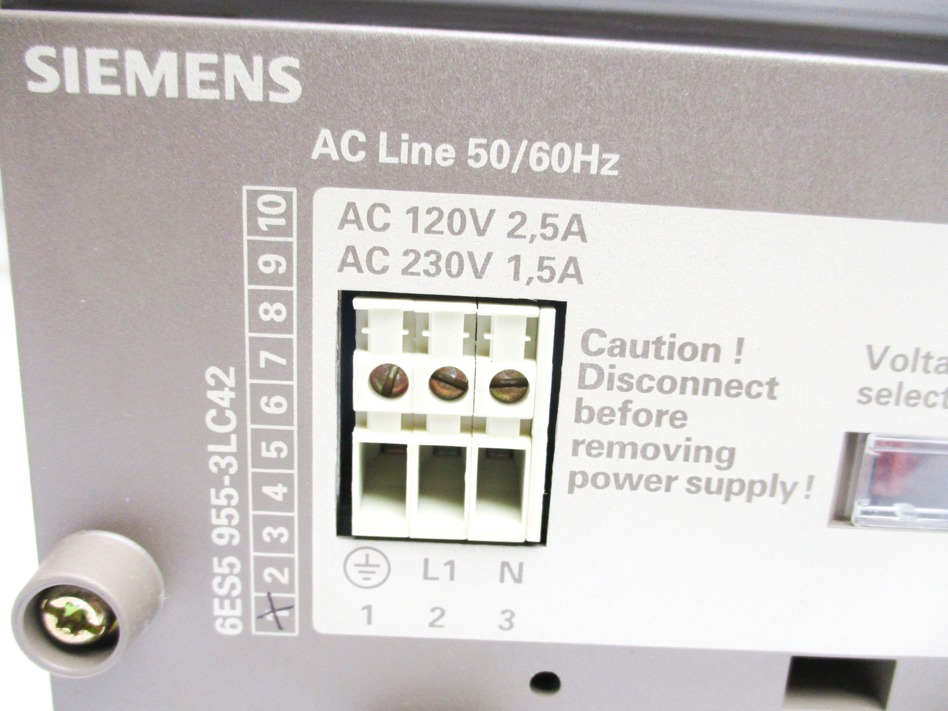 SIEMENS 6ES5185-3UA13 NSMP