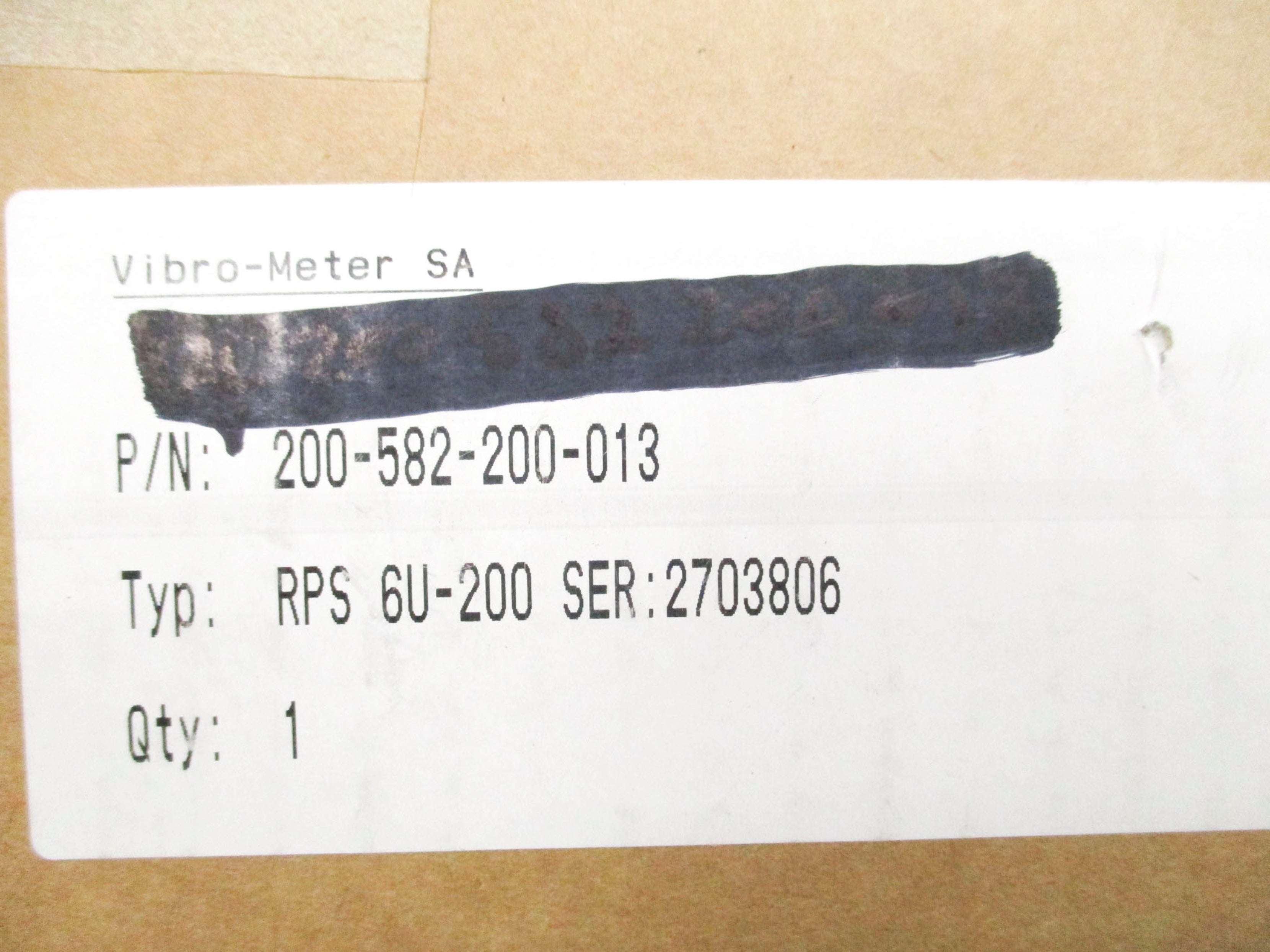 VIBROMETER 200-582-200-013 NSMP