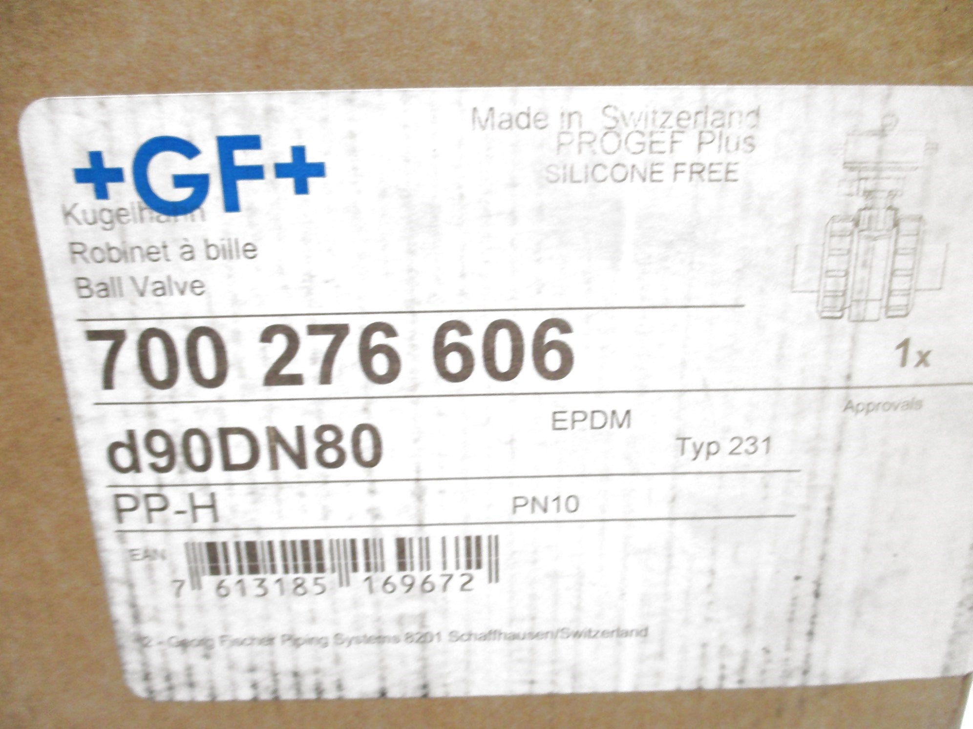 GEORGE FISCHER 700276606 D90DN80 NSMP