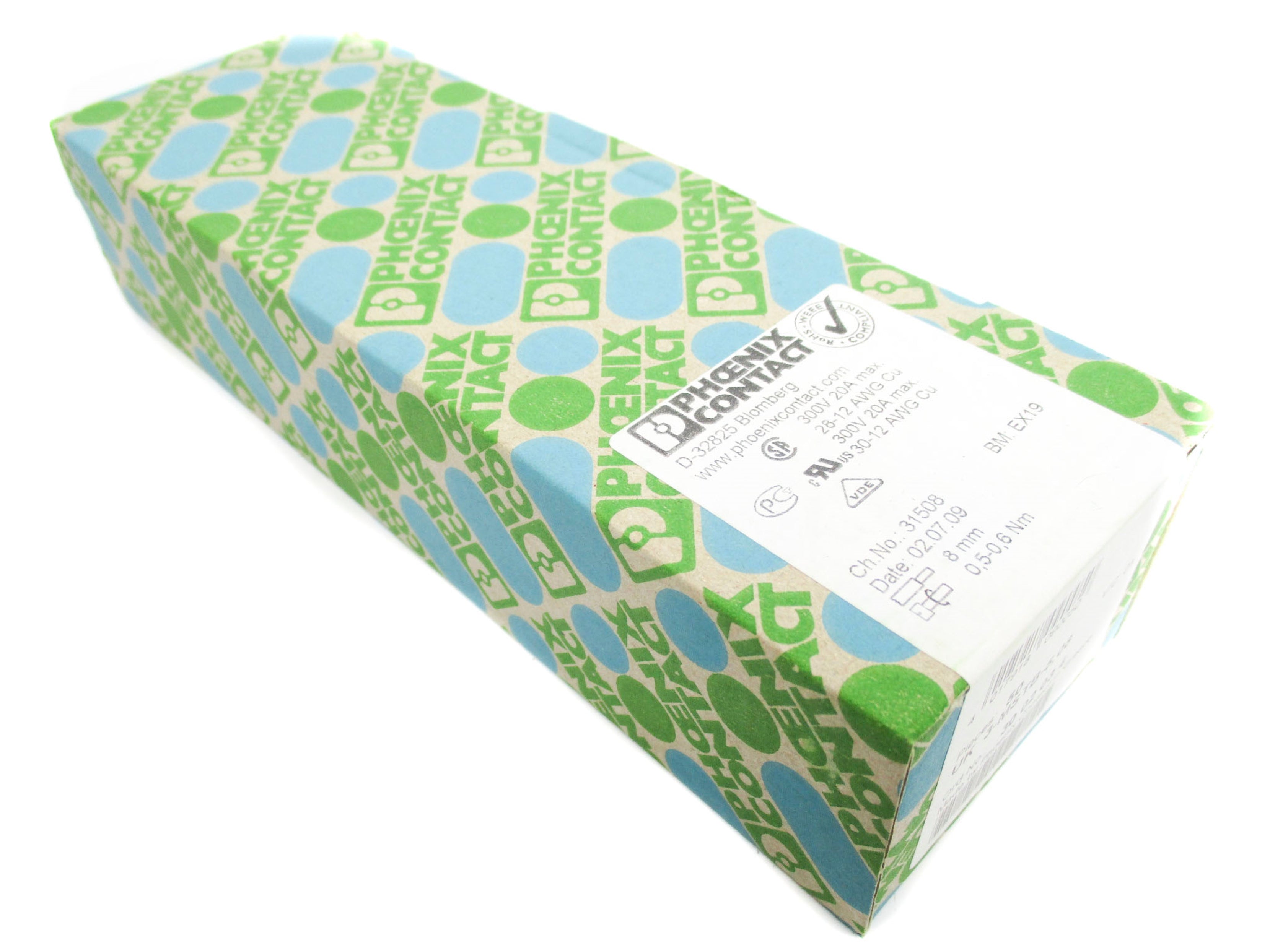 PHOENIX CONTACT UK3-MSTB-5,08 (PKG OF 50) NSFS