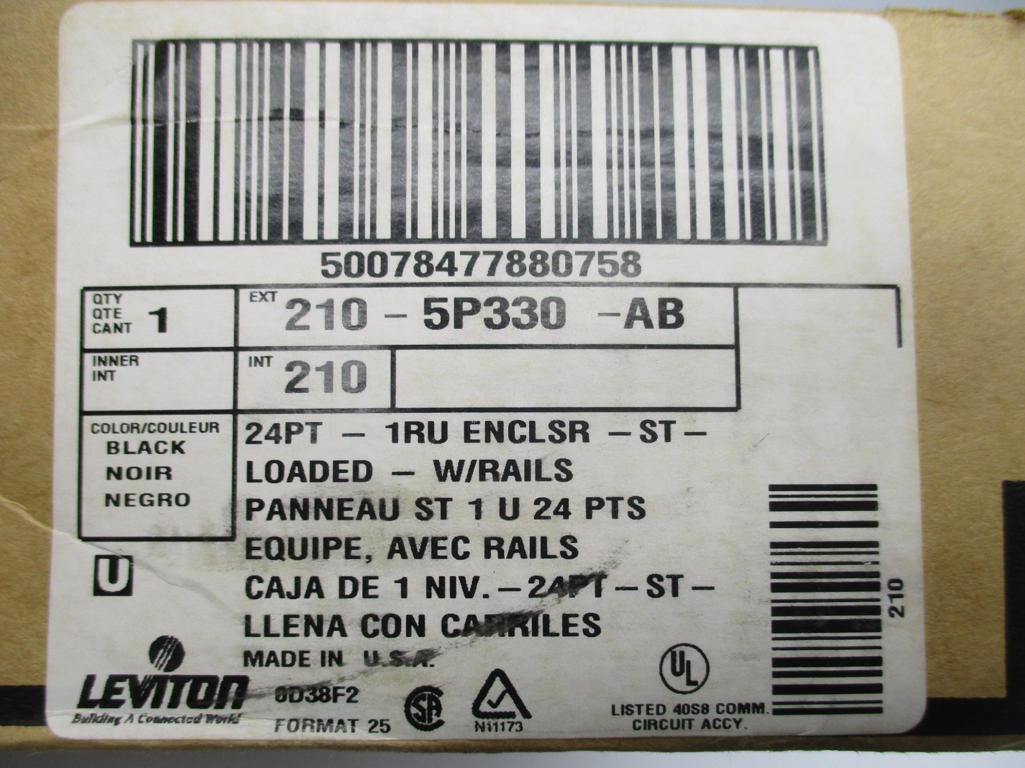 LEVITON 210-5P330-AB NSMP