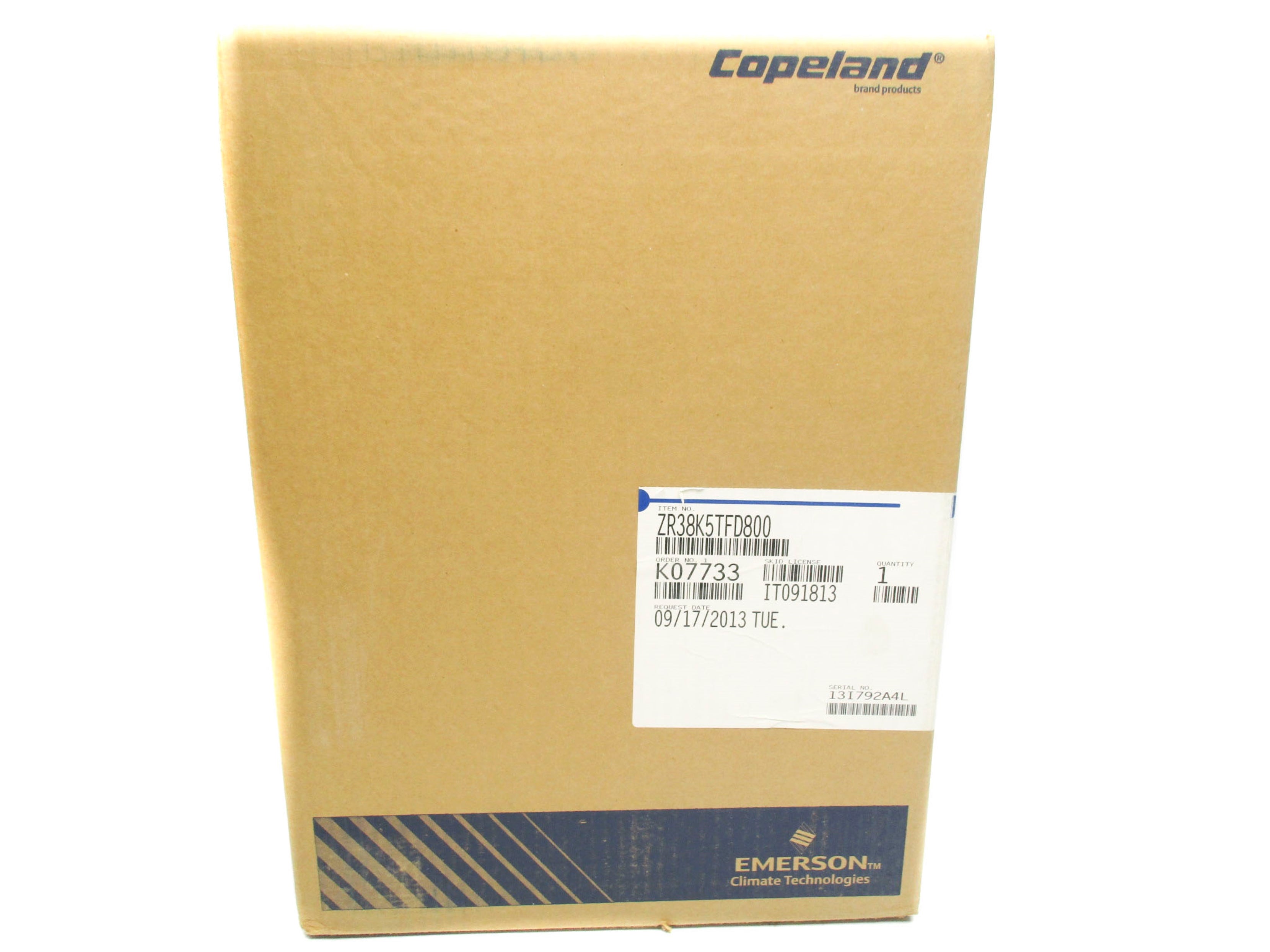 COPELAND ZR38K5TFD800 NSFS