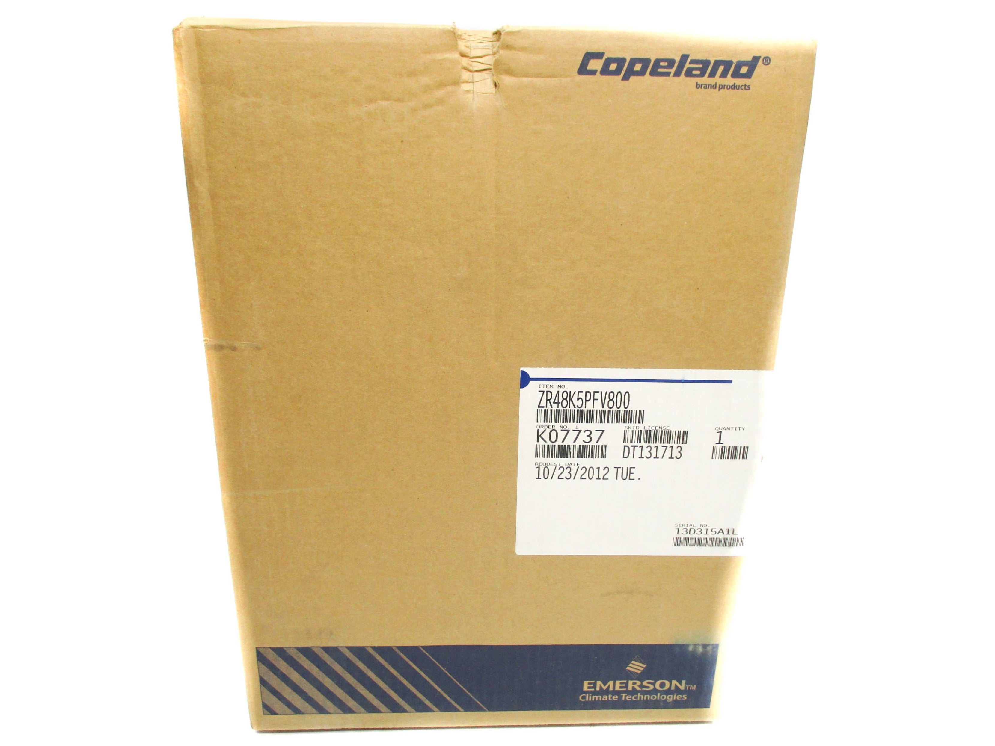 COPELAND ZR48K5PFV800 NSFS