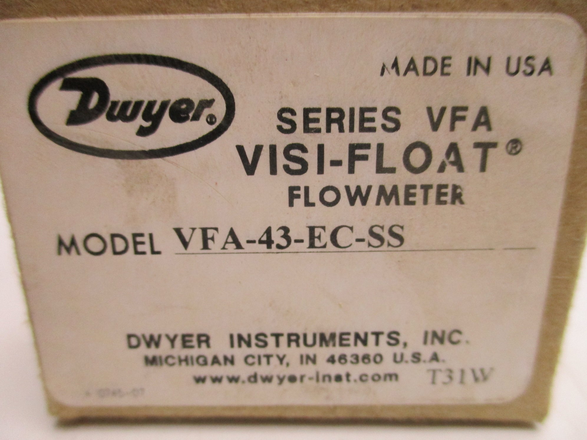 DWYER VFA-43-EC-SS NSMP