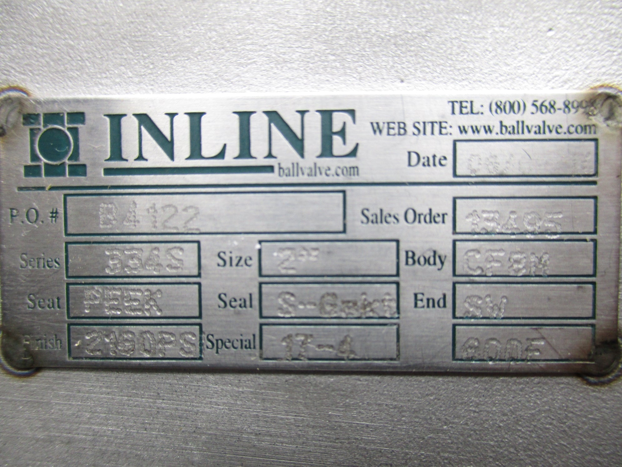 INLINE 334S-CF8M NSNP