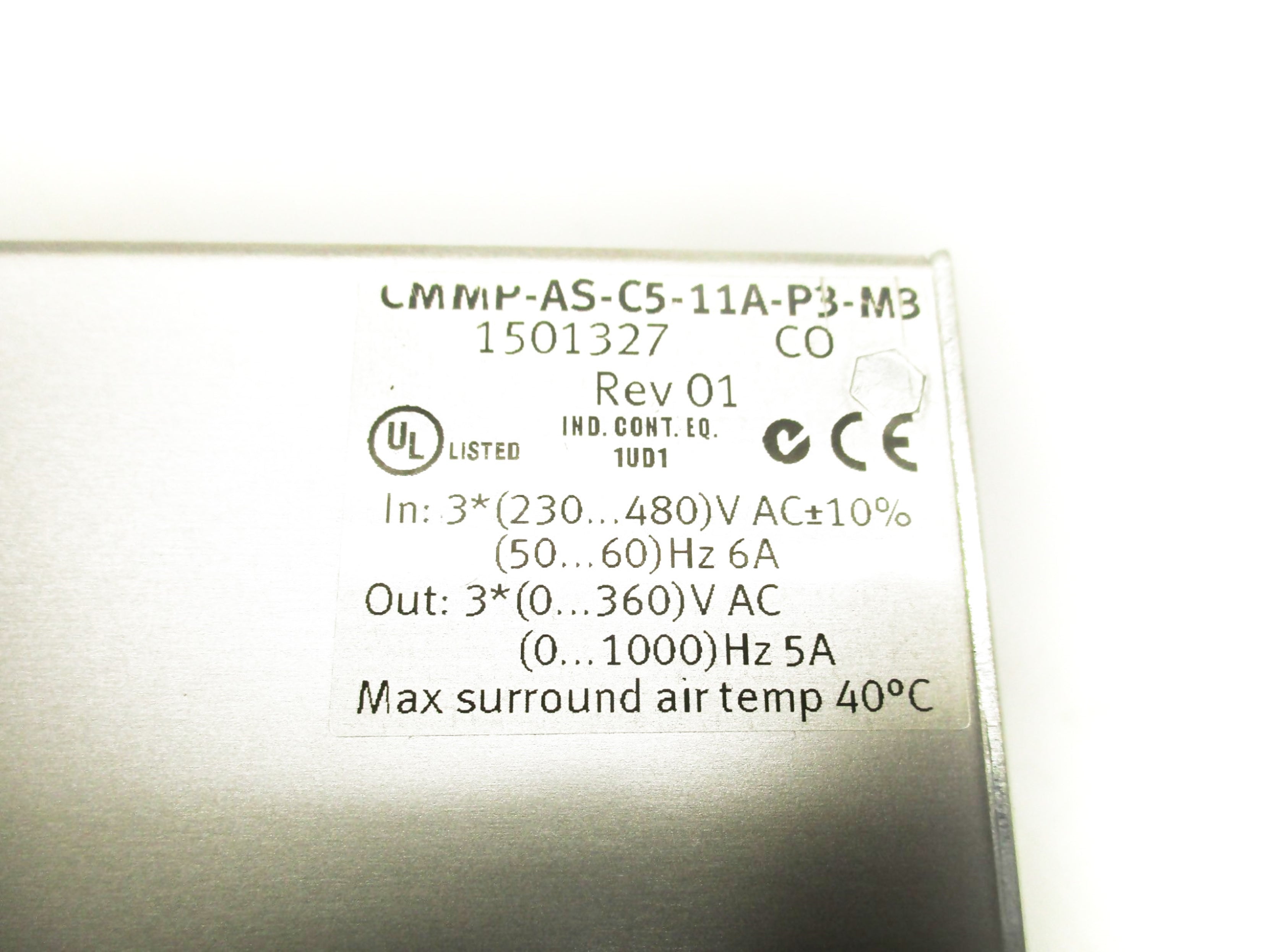 FESTO CMMP-AS-C5-11A-P3-M3 NSMP
