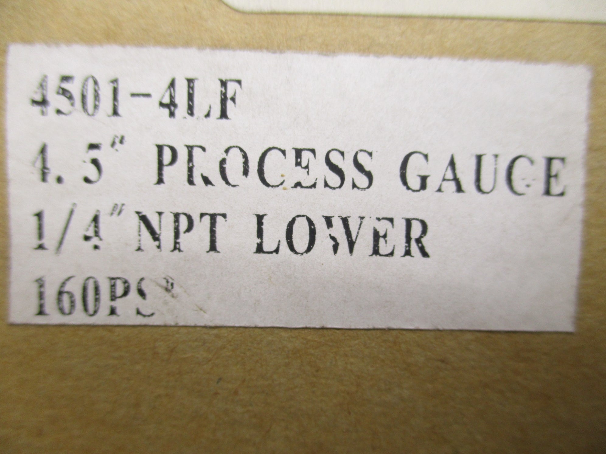 PIC  4501-4LF 160PSI NSMP