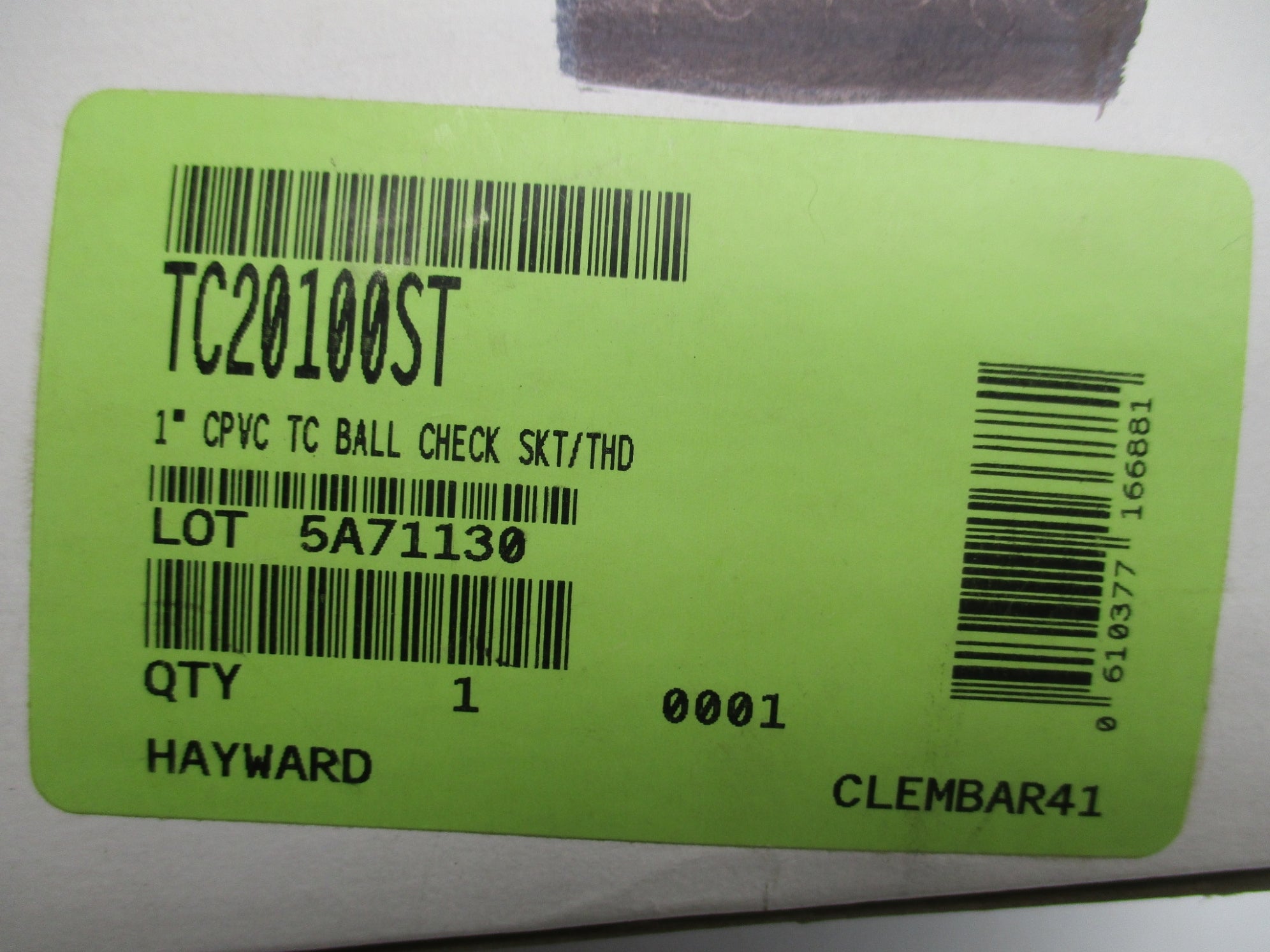 HAYWARD TC20100ST NSMP