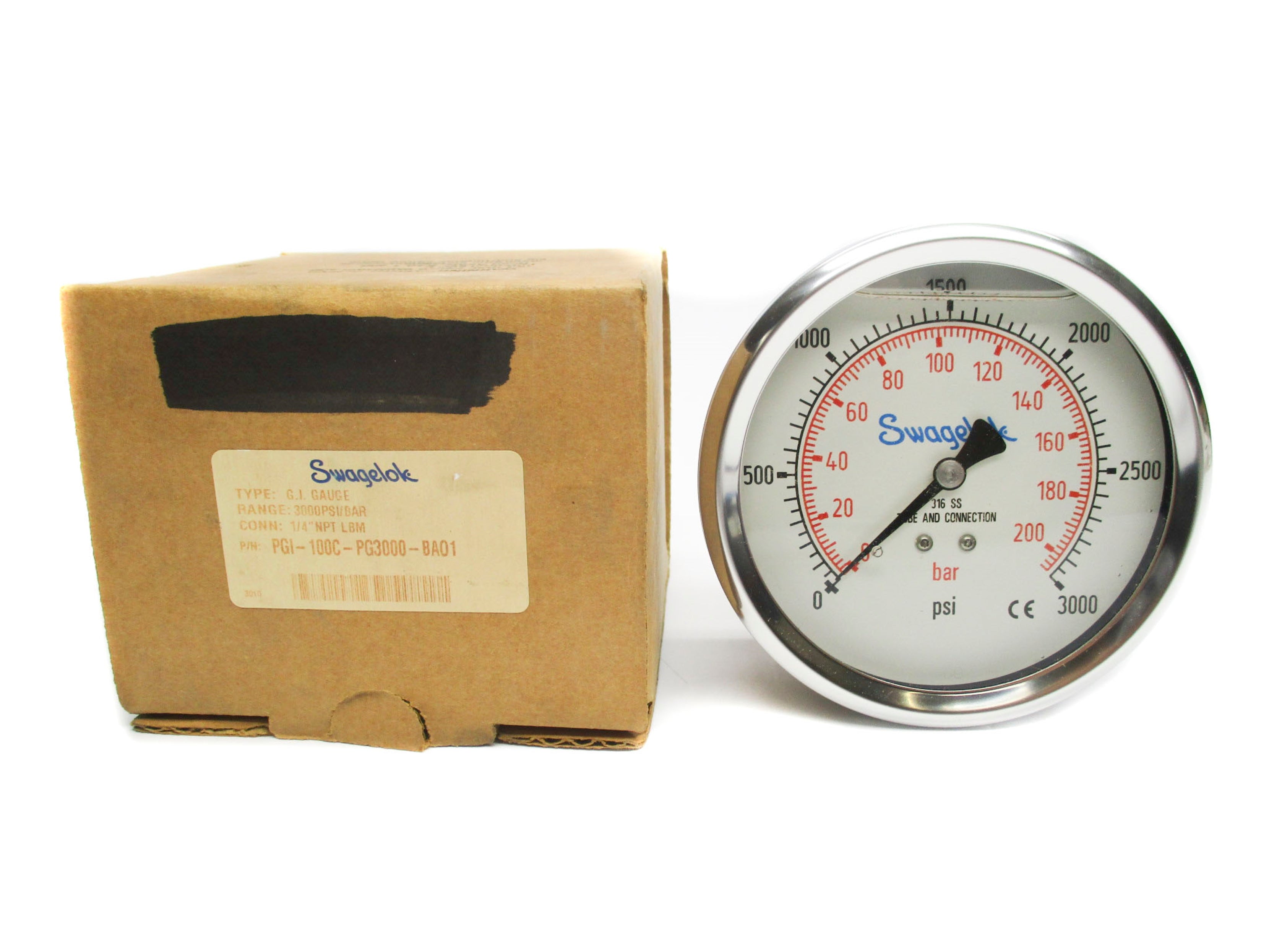 SWAGELOK PGI-100C-PG3000-BAO1 3000PSI NSMP