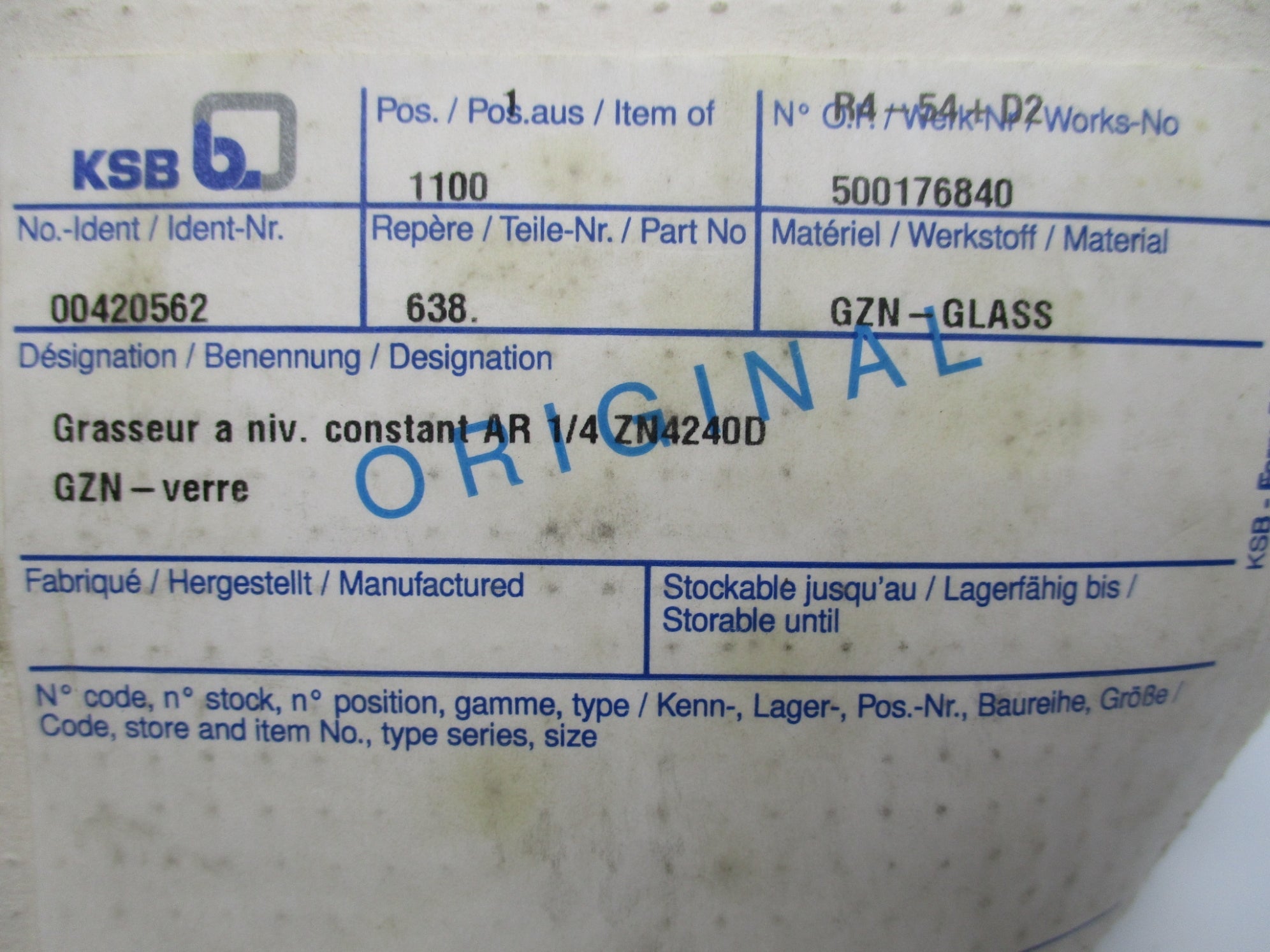 KSB 00420562 NSMP