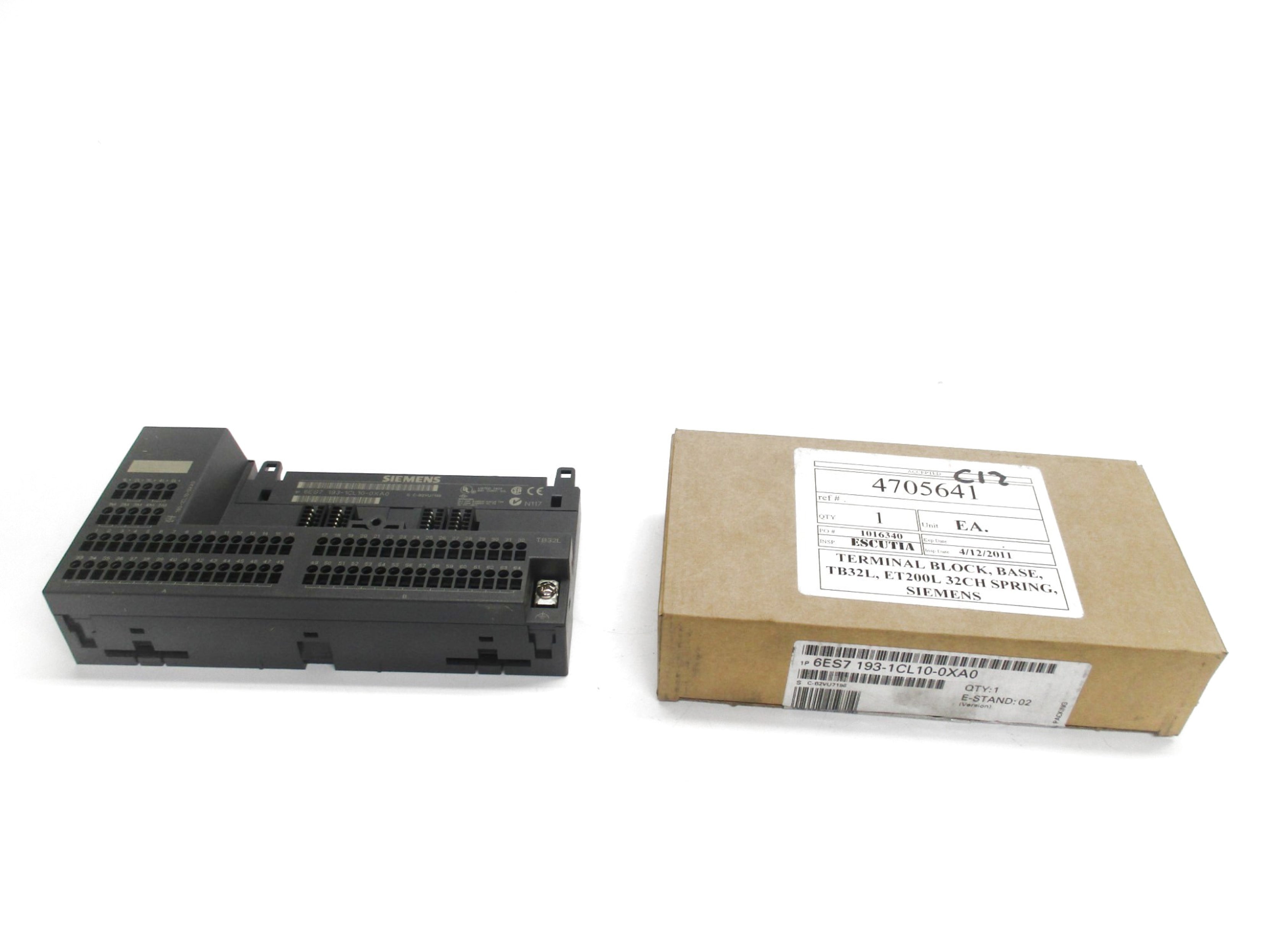 SIEMENS 6ES7193-1CL10-0XA0 NSMP