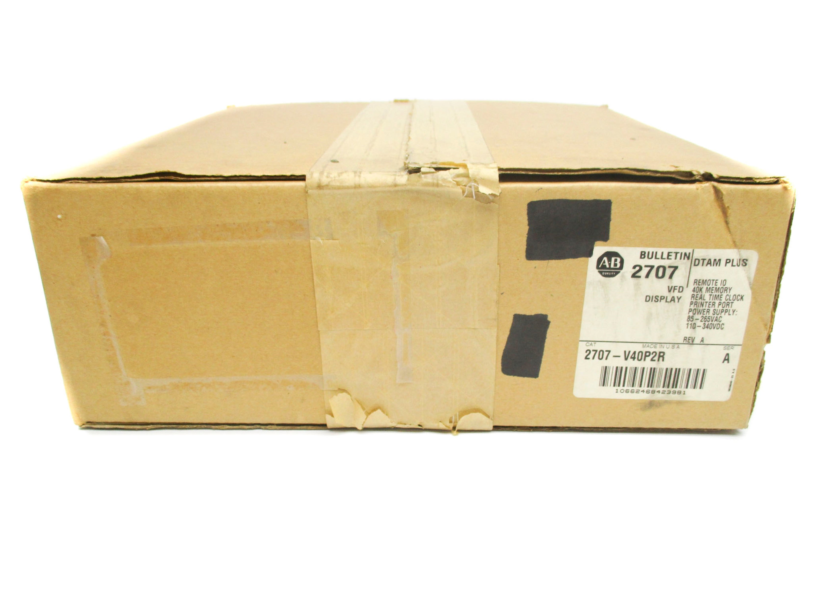 INDUSTRIAL SPARE PART 2707-V40P2R SER. A (AS PICTURED) NSFS