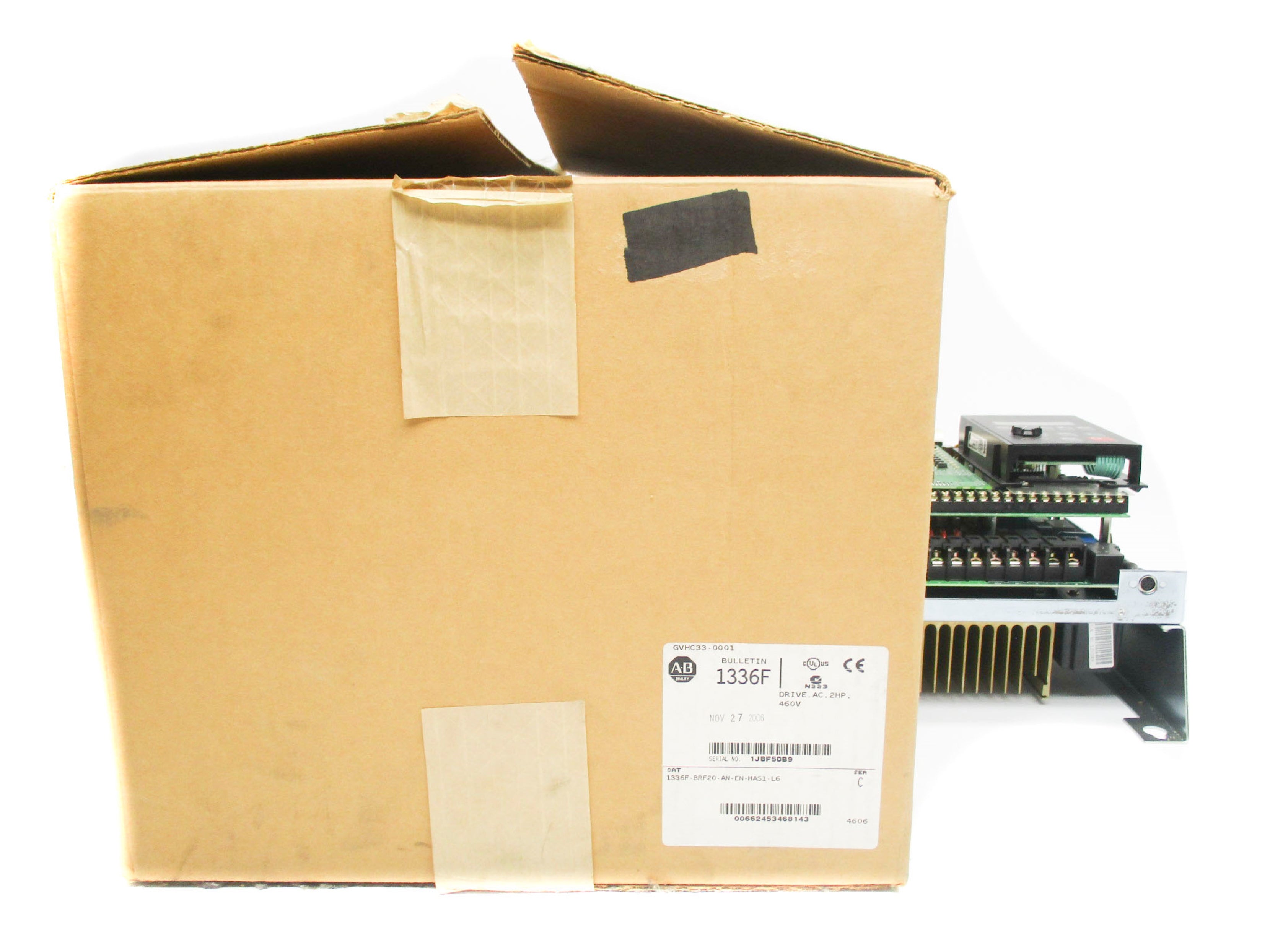 ALLEN BRADLEY 1336F-BRF20-AN-EN-HAS1-L6 SER. C F/W 6.001 NSMP