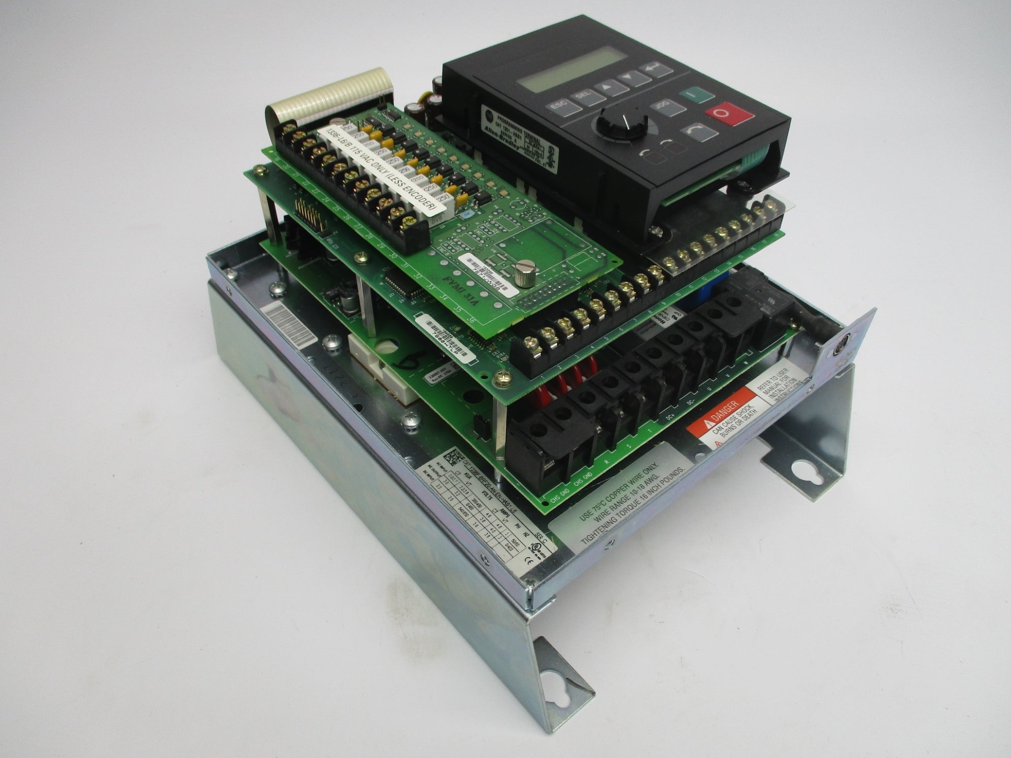 ALLEN BRADLEY 1336F-BRF20-AN-EN-HAS1-L6 SER. C F/W 6.001 NSMP