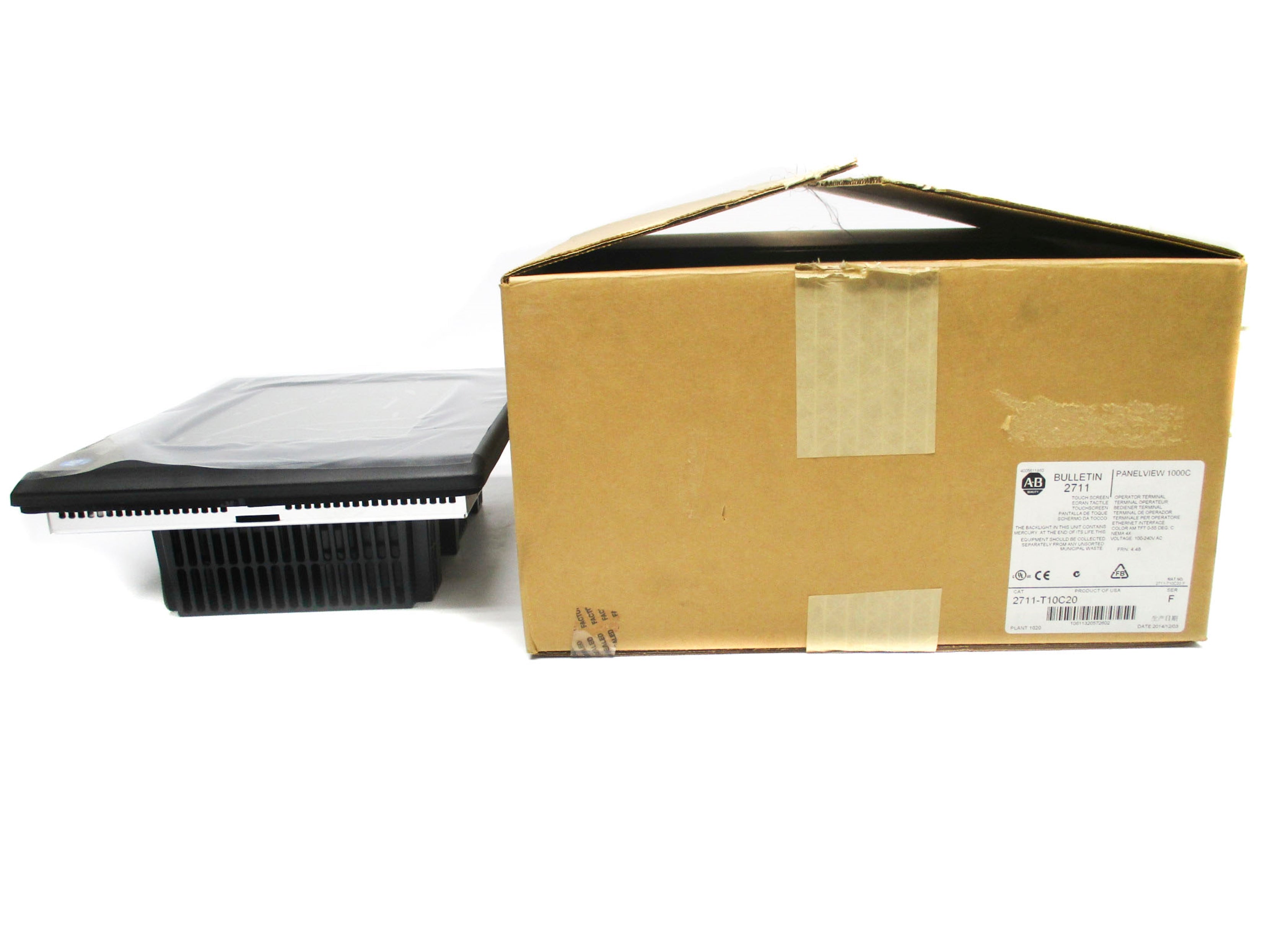 ALLEN BRADLEY 2711-T10C20 SER. F F/W 4.48 NSMP