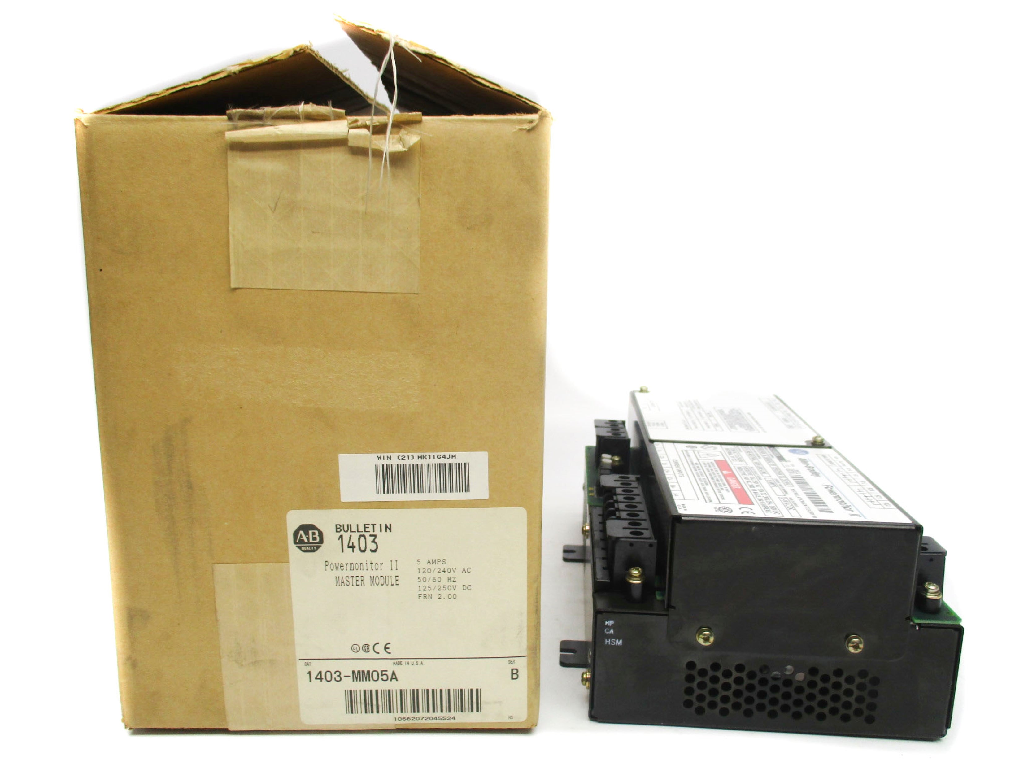 ALLEN BRADLEY 1403-MM05A SER. B F/W 2.00 NSMP
