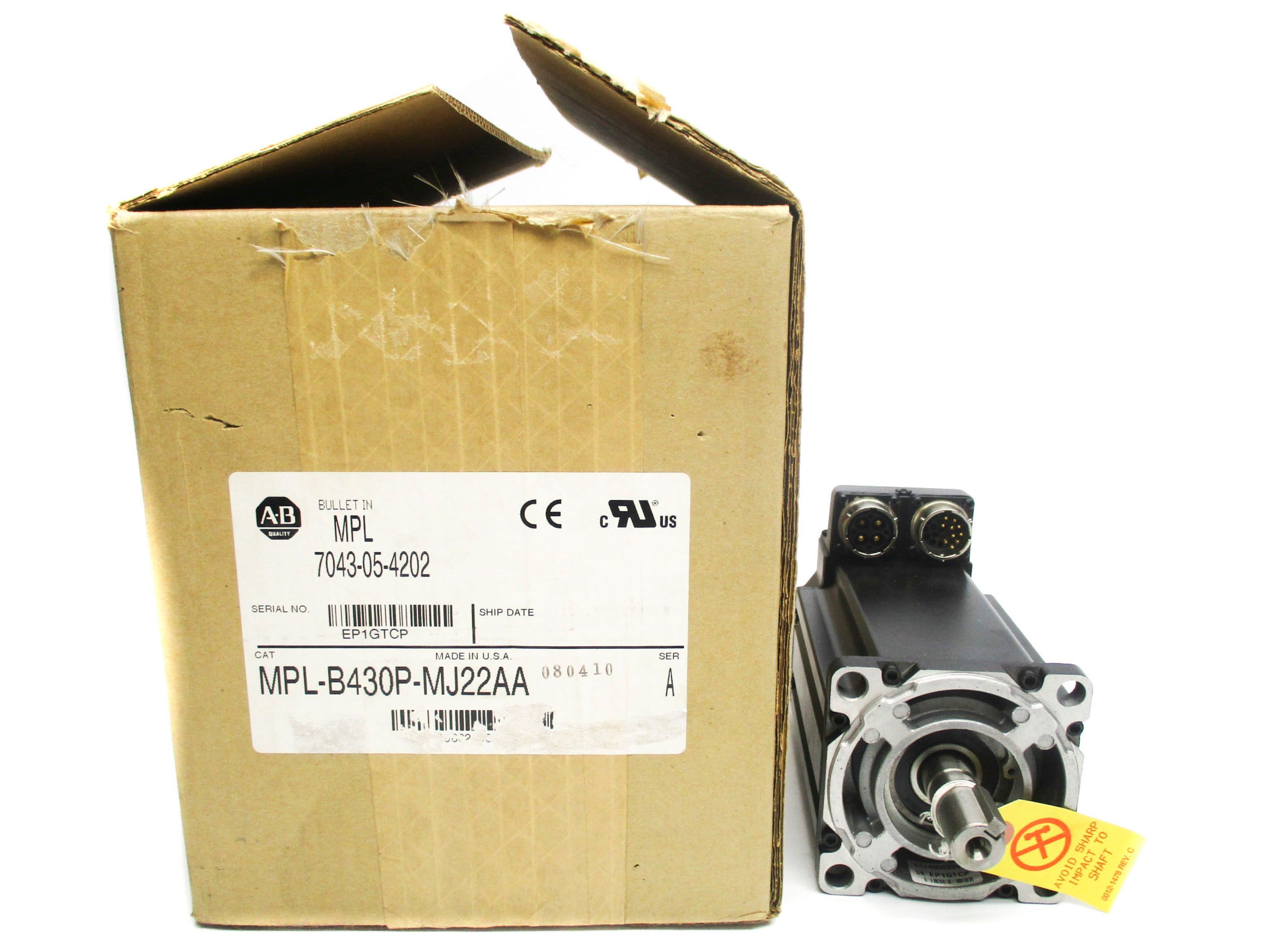 ALLEN BRADLEY MPL-B430P-MJ22AA SER. A NSMP