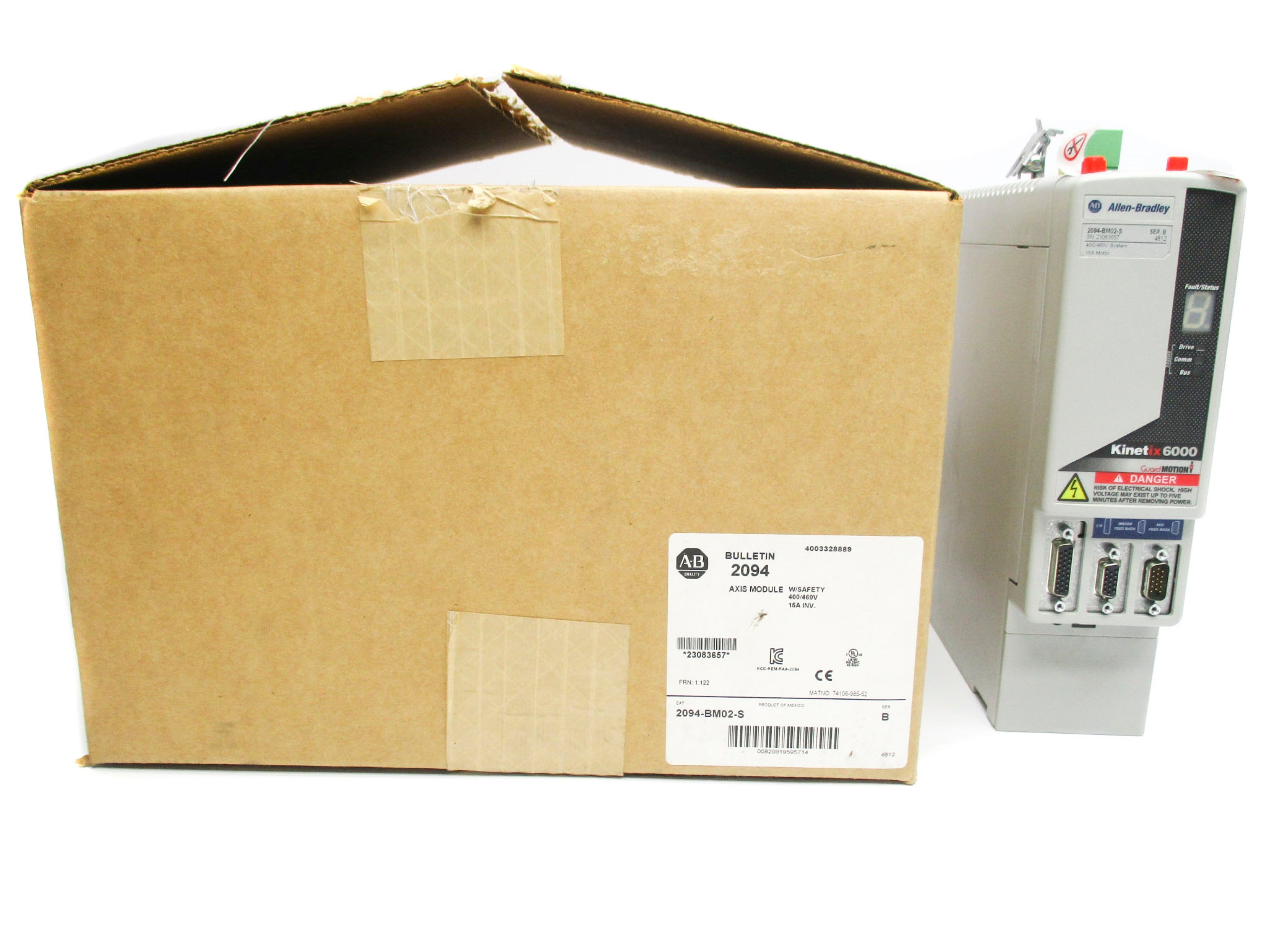 ALLEN BRADLEY 2094-BM02-S SER. B F/W 1.122 NSMP