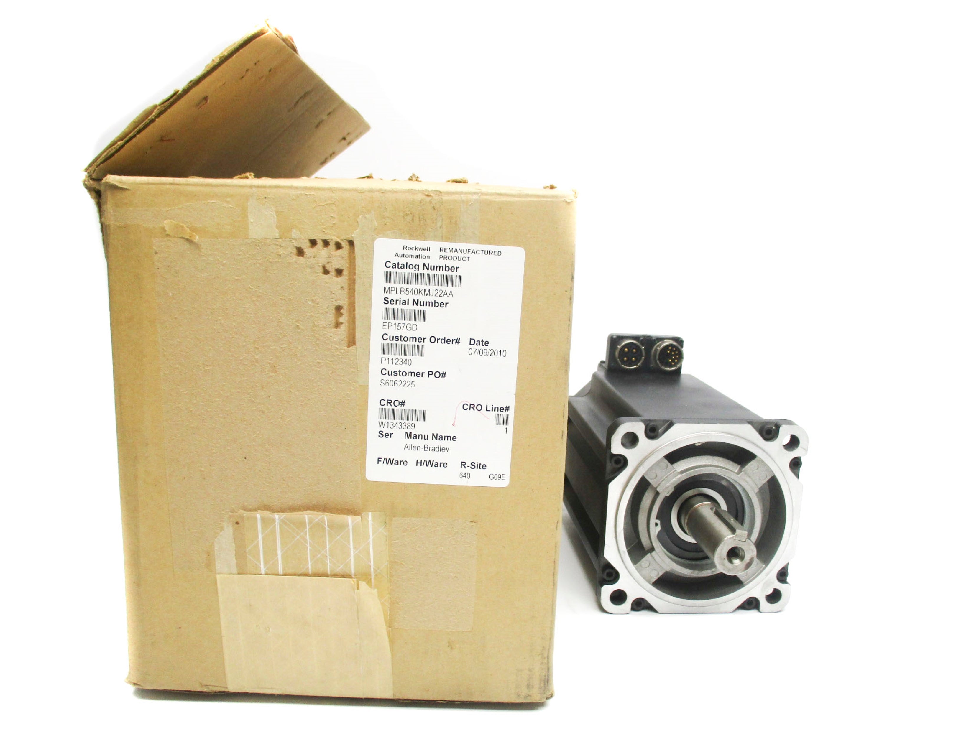 INDUSTRIAL SPARE PART MPL-B540K-MJ22AA SER. A REMAN