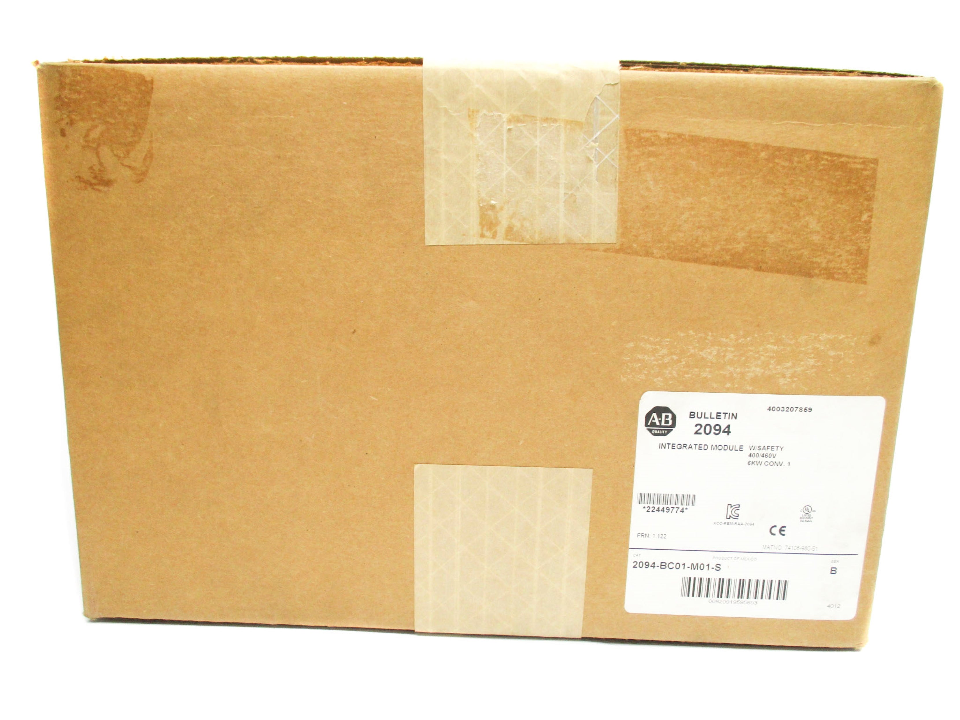ALLEN BRADLEY 2094-BC01-M01-S SER. B F/W 1.122 NSFS