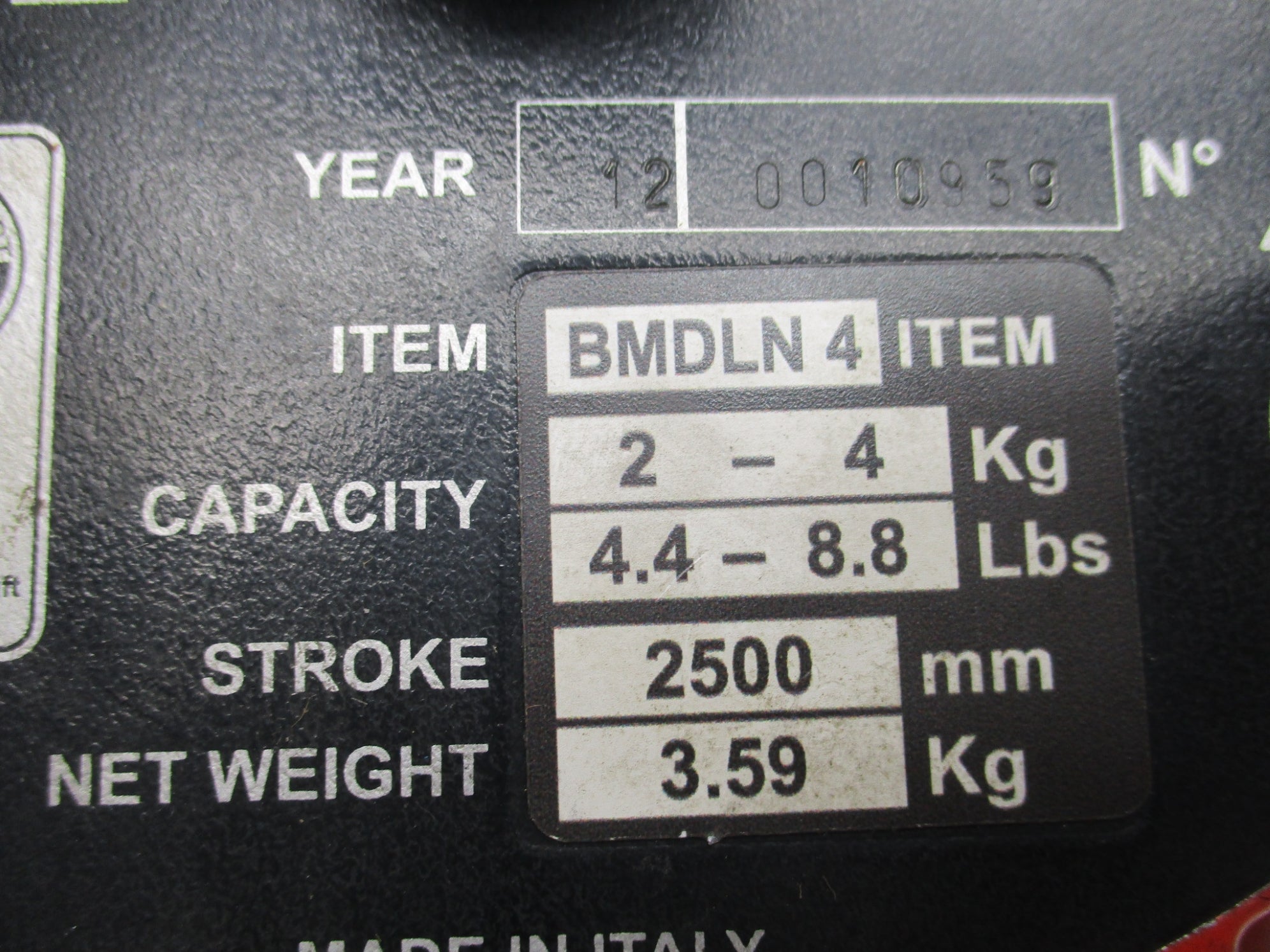 INGERSOLL RAND BMDLN4 4.4-8.8LBS UNMP