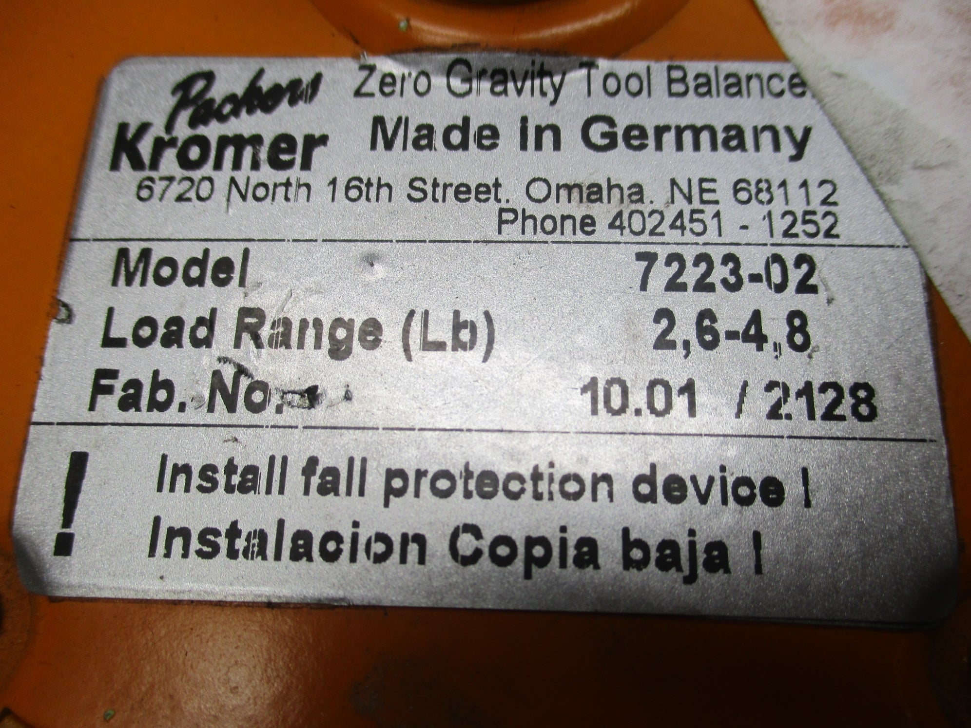 PACKERS KROMER 7223-02 UNMP