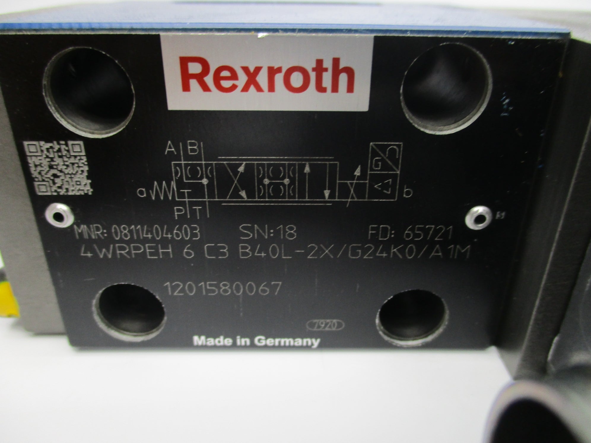 REXROTH 0811404603 4WRPEH6C3B40L2X/G24K0/A1M NSNP