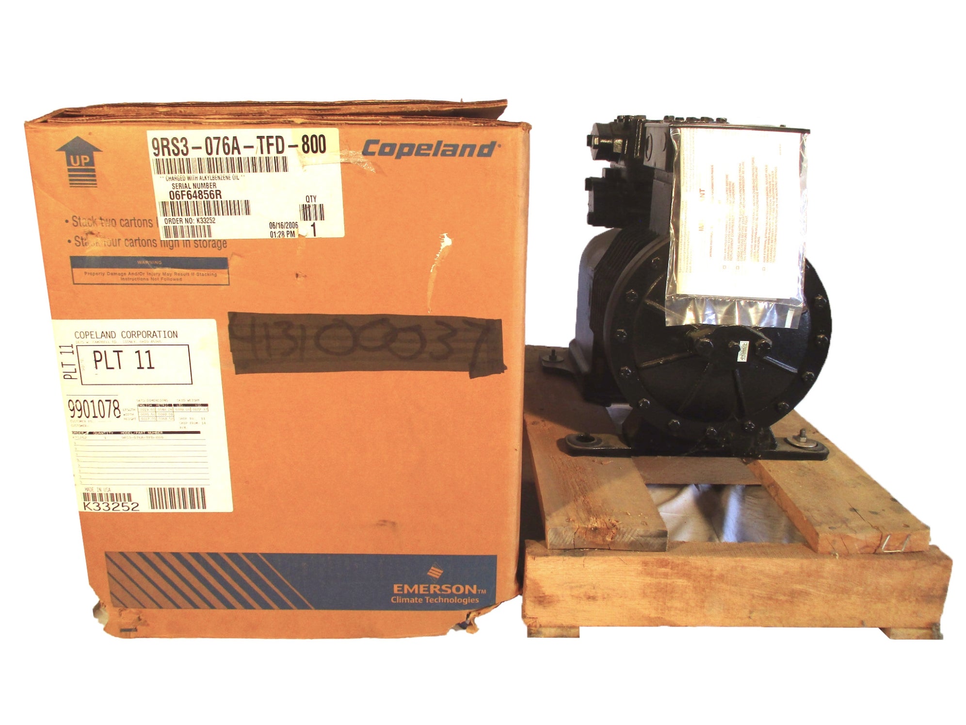 COPELAND 9RS3-076A-TFD-800 NSMP