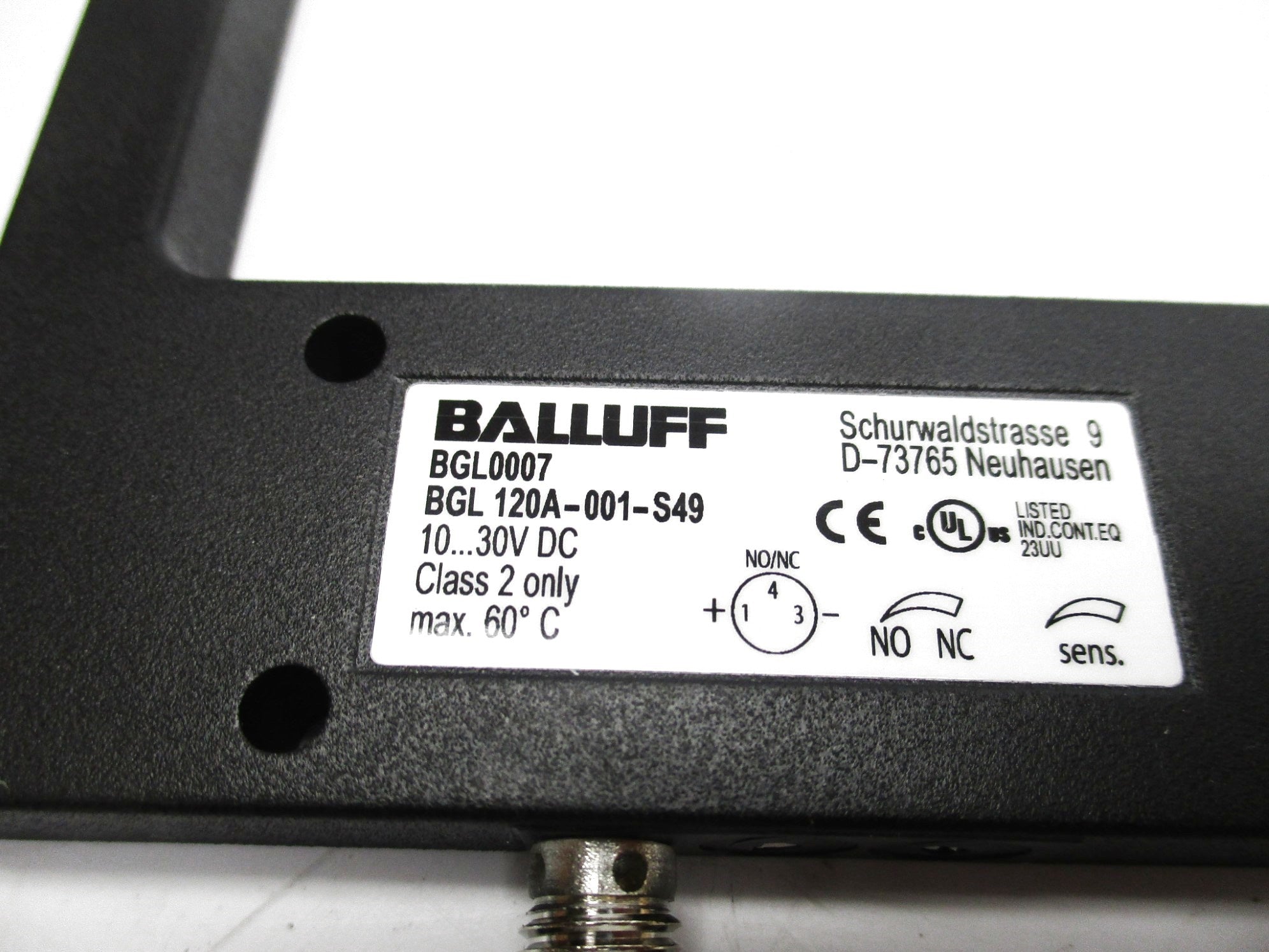 BALLUFF BGL120A-001-S49 NSMP