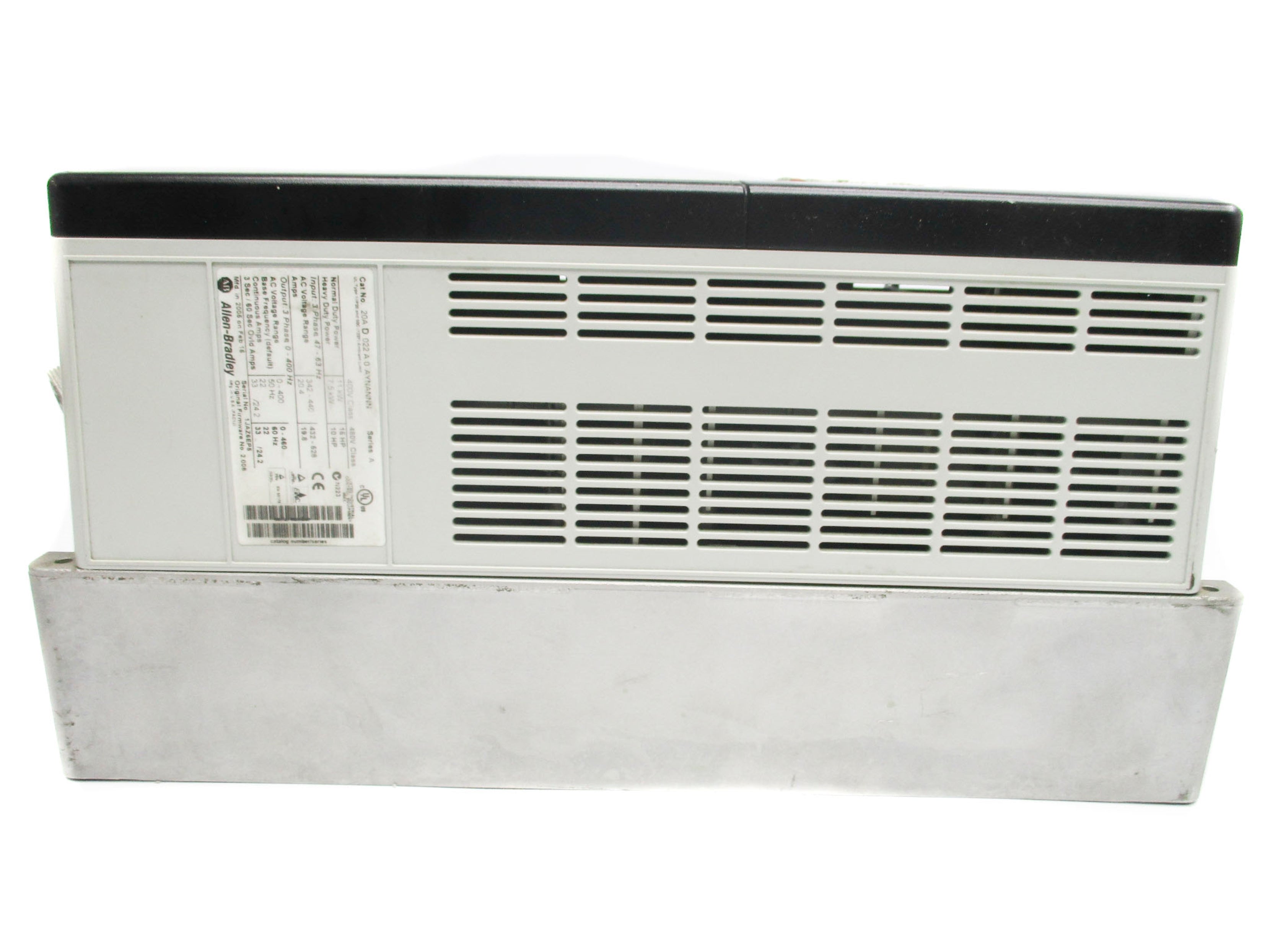 ALLEN BRADLEY 20AD022A0AYNANNN SER. A F/W 2.008 UNMP