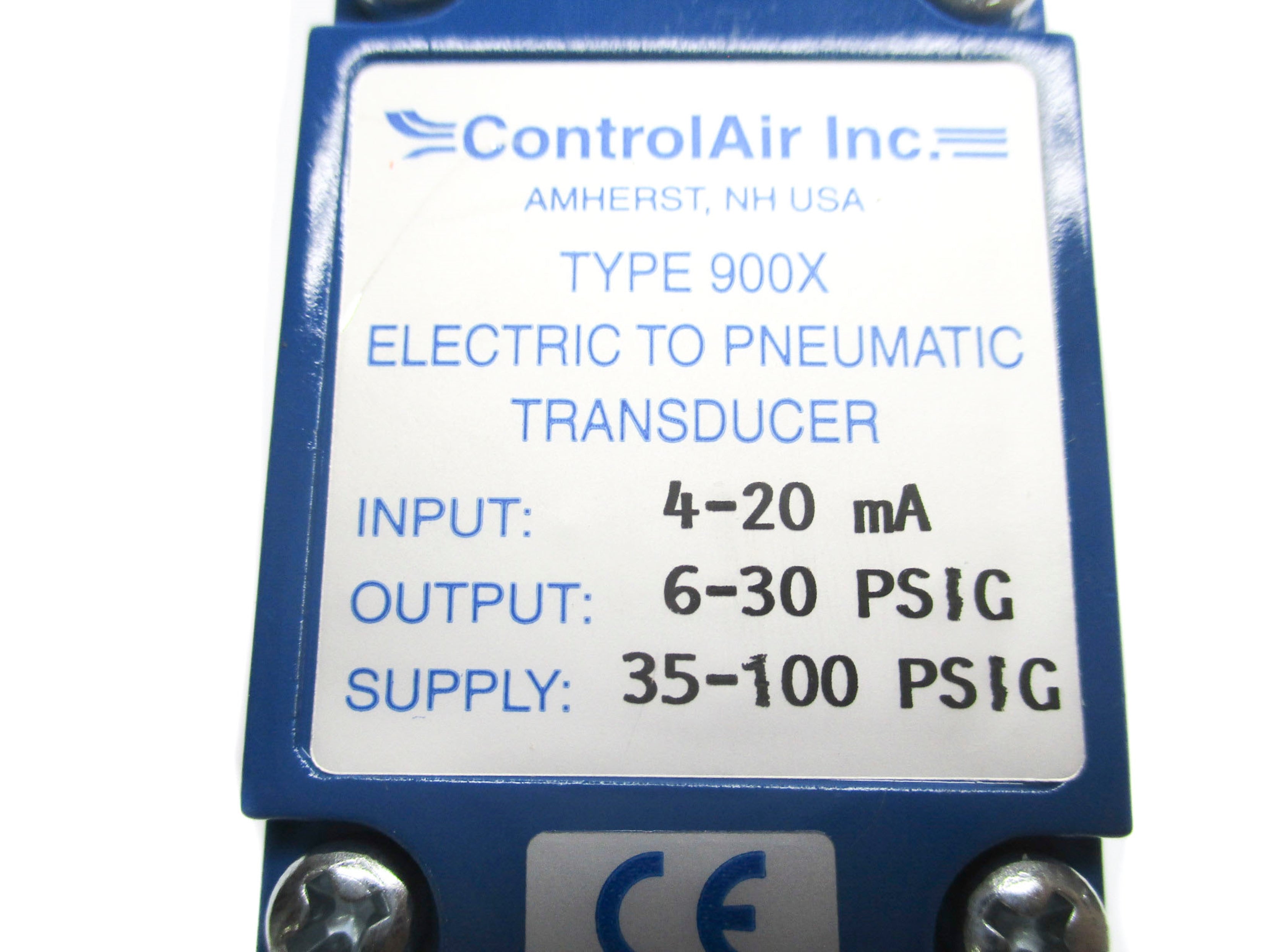 CONTROL AIR 900-AEA TYPE 900X NSMP