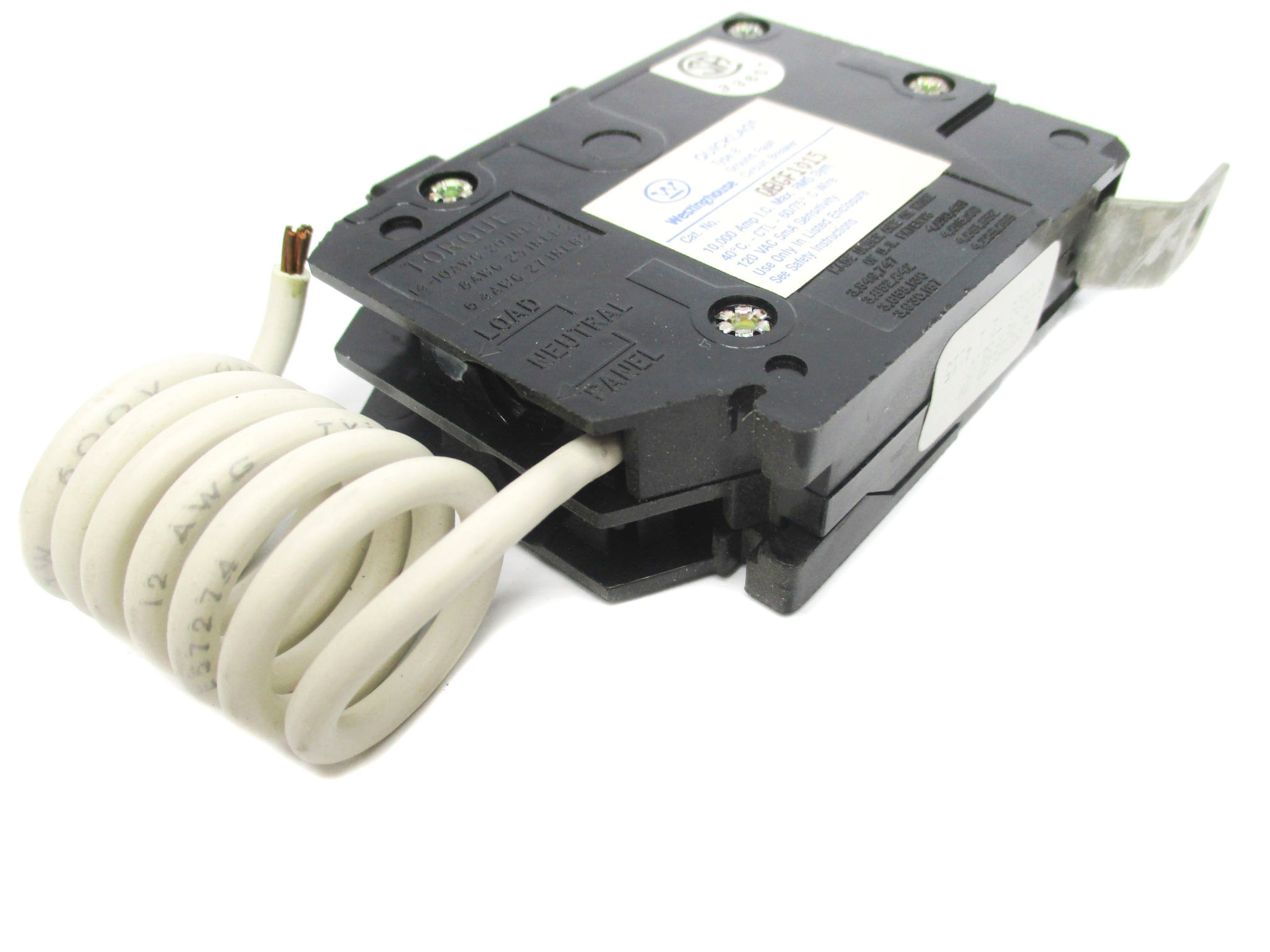 WESTINGHOUSE QBGF1015 15A 120VAC NSMP
