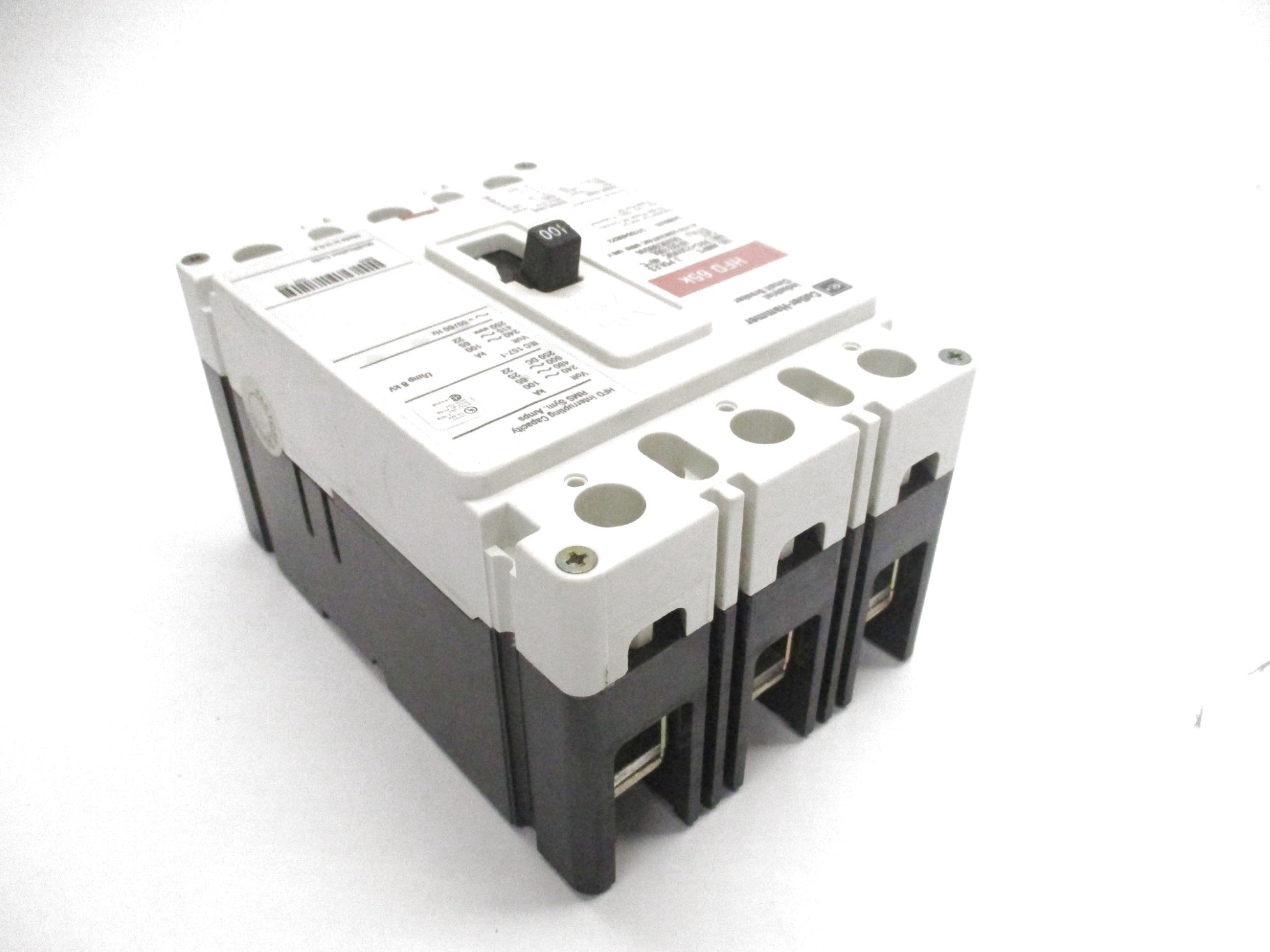 CUTLER HAMMER HFD3100L SER. C 100A 600VAC (WHITE) NSMP