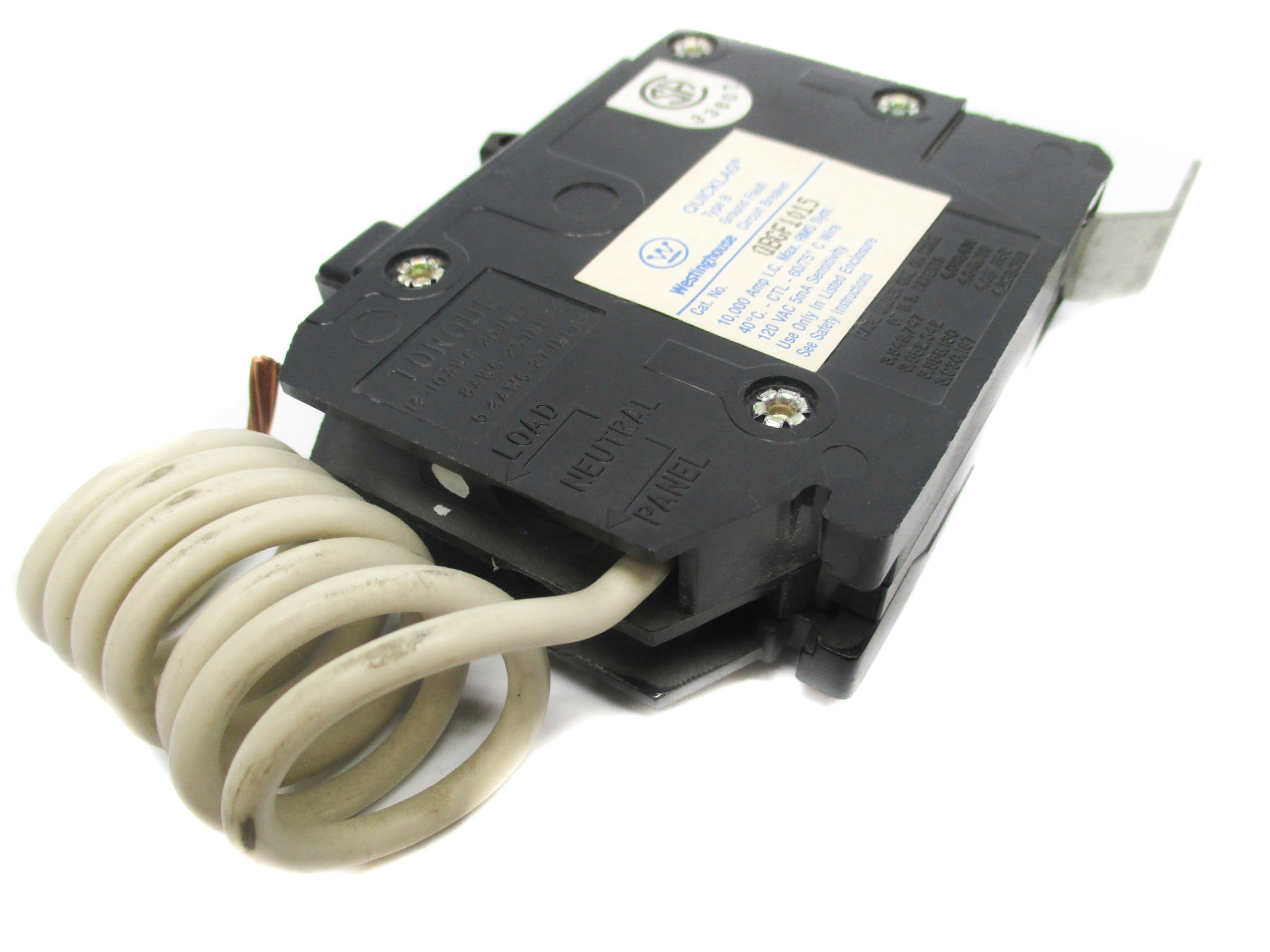 WESTINGHOUSE QBGF1015 15A 120VAC UNMP