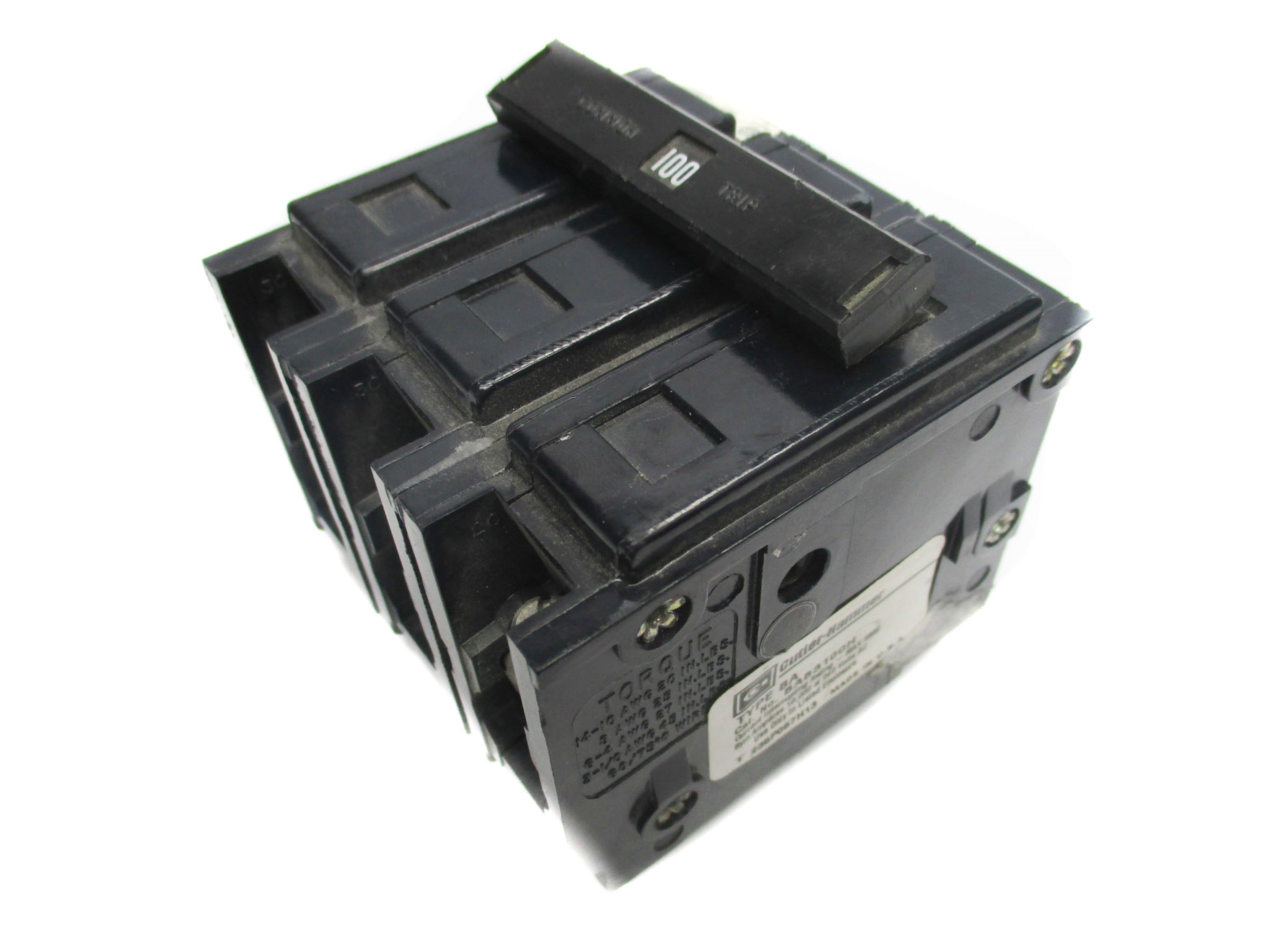 CUTLER HAMMER BAB3100H 100A 240VAC UNMP