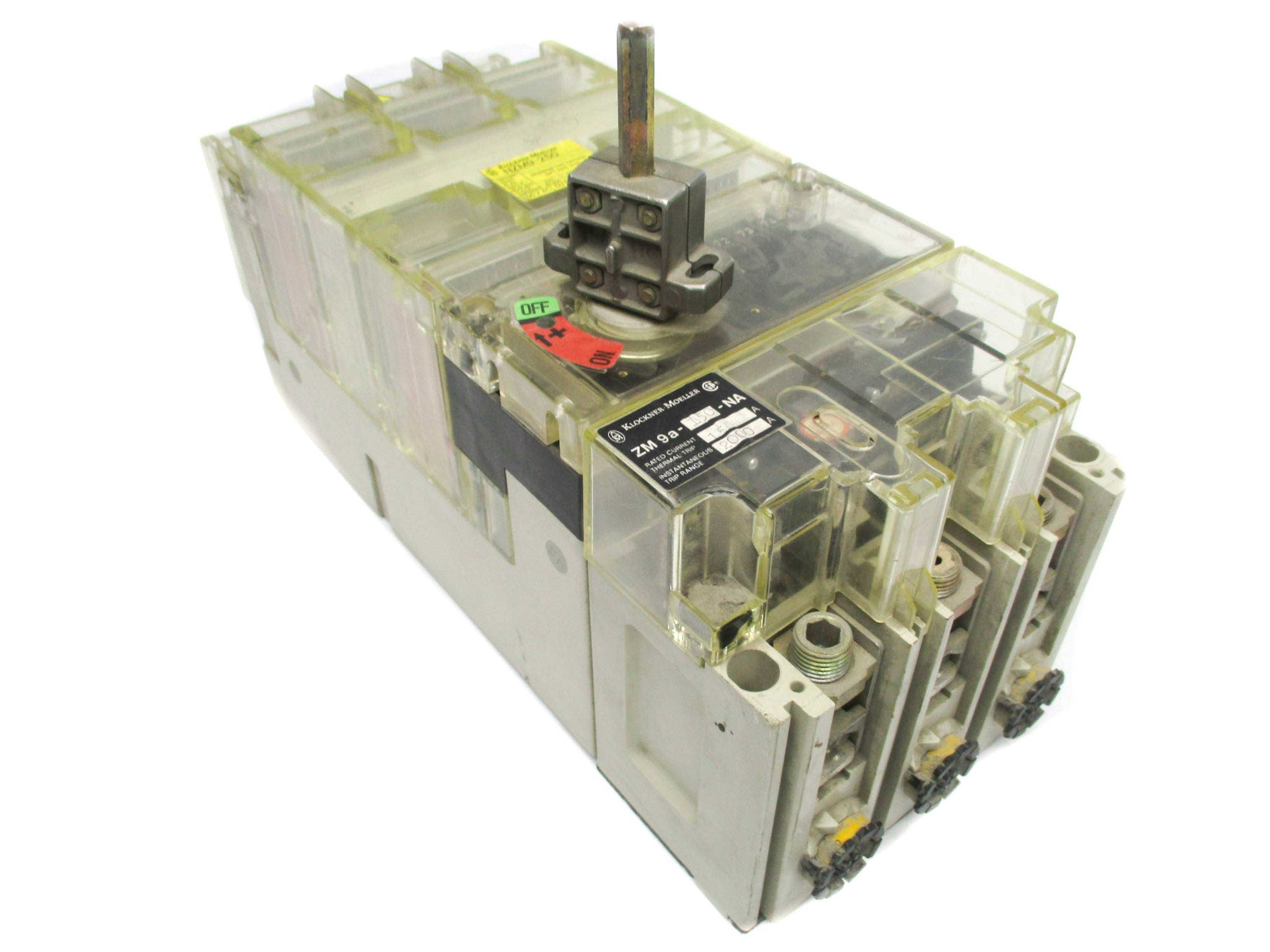 KLOCKNER MOELLER NZM9-250 ZM9A-150-NA 600VAC 2000A UNMP
