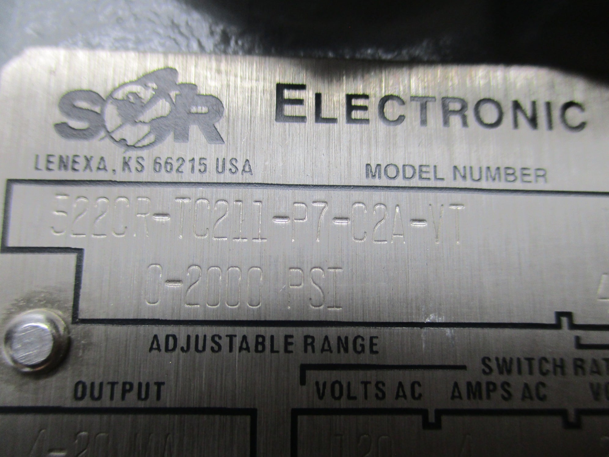 SOR 522CR-TC211-P7-C2A-VT NSNP
