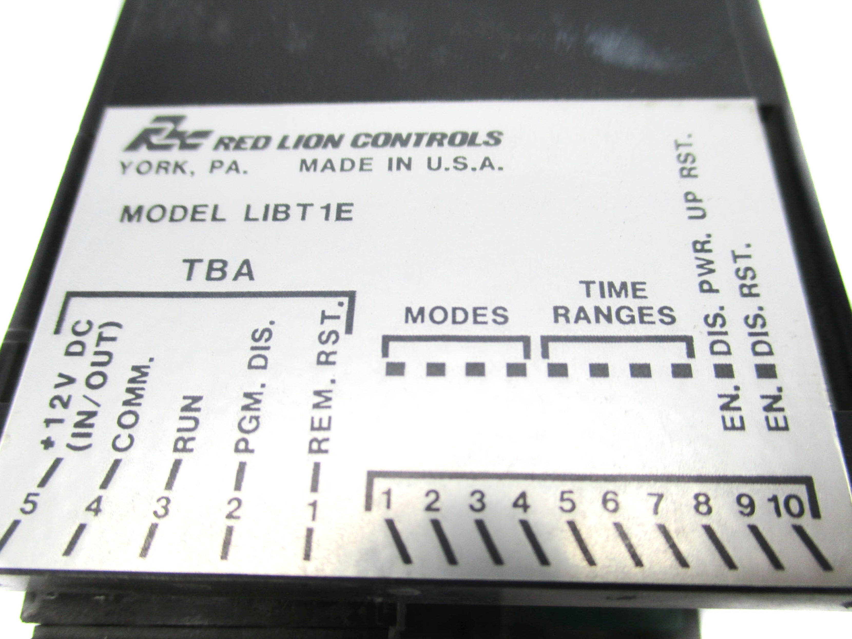 RED LION CONTROLS LIBT1E001894 NSNP